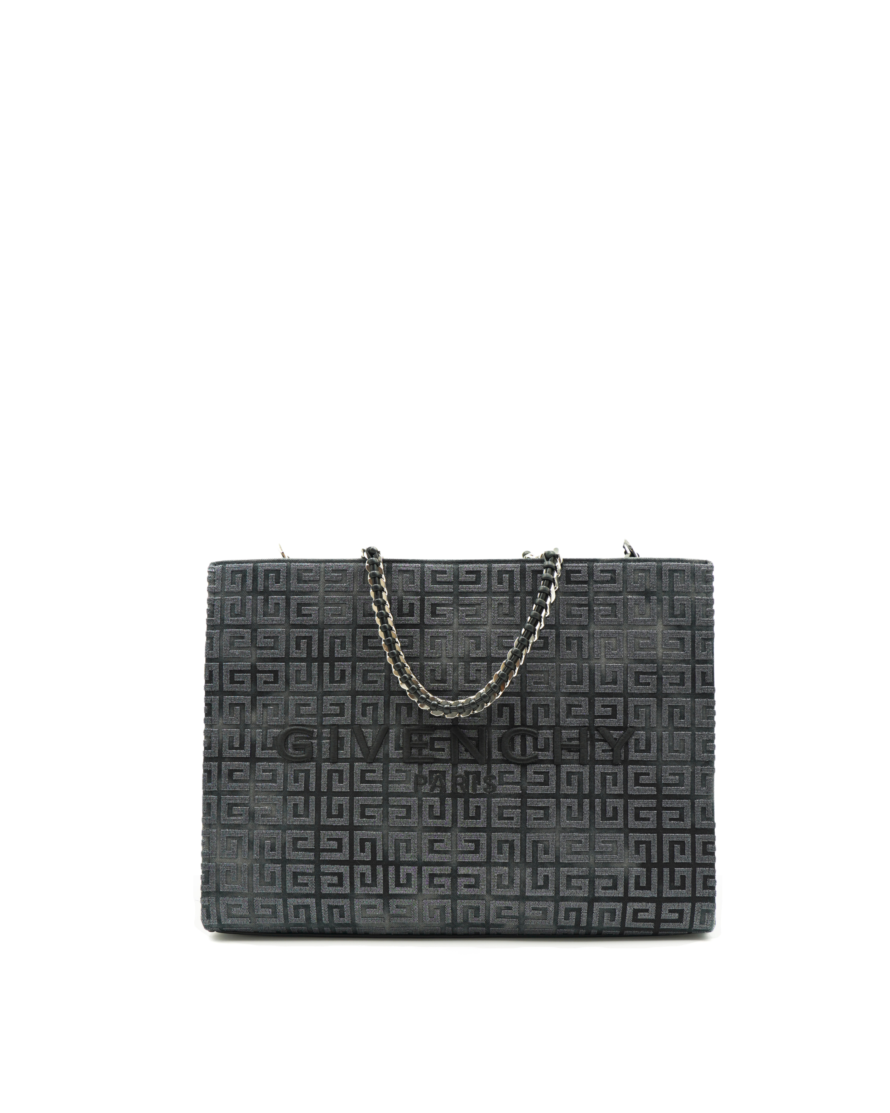 Givenchy Borsa G-Tote Medium Shopping Canvas Nero