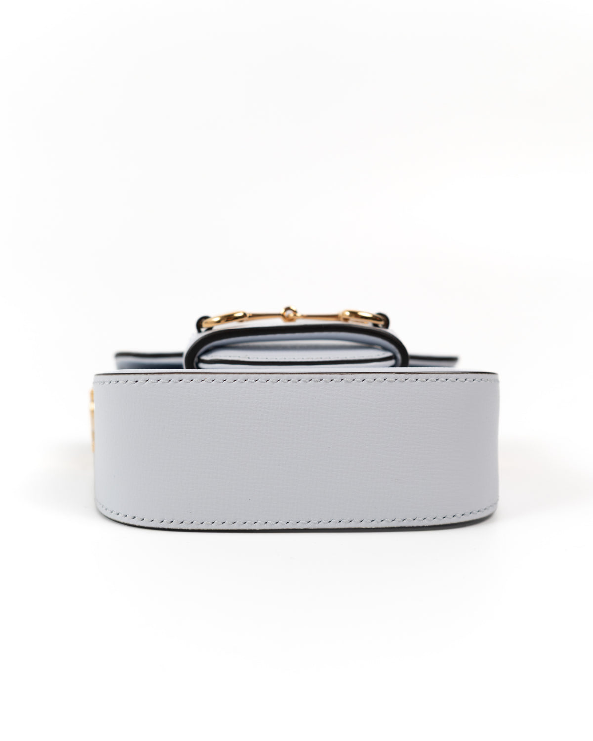 Gucci Micro Borsa Horsebit 1955 Pelle Bianca interno usata autentica - Aurea Luxury Lab