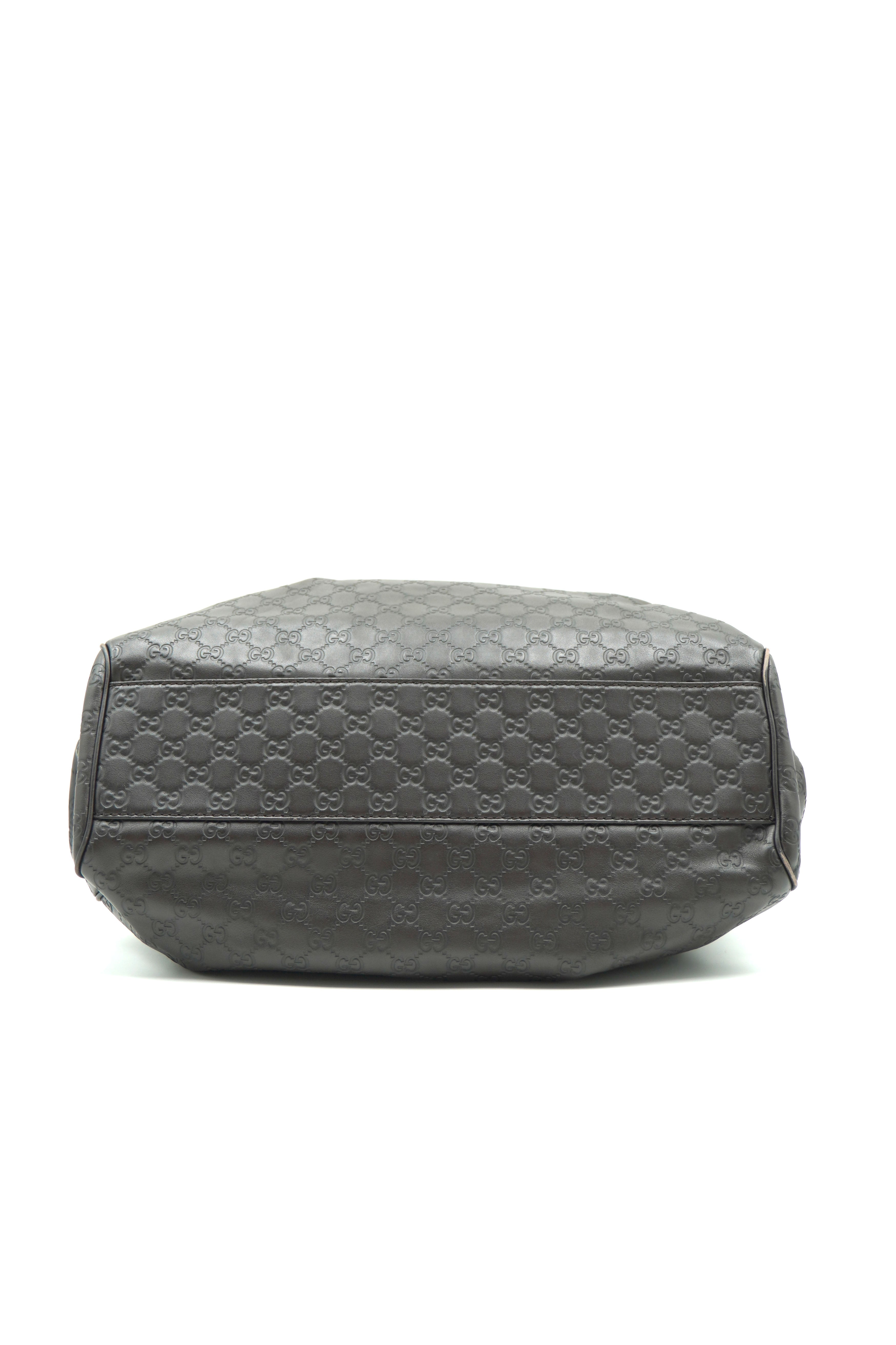 Gucci Tasche Sukey Grande aus braunem Guccissima-Leder — Gebraucht Authentisch