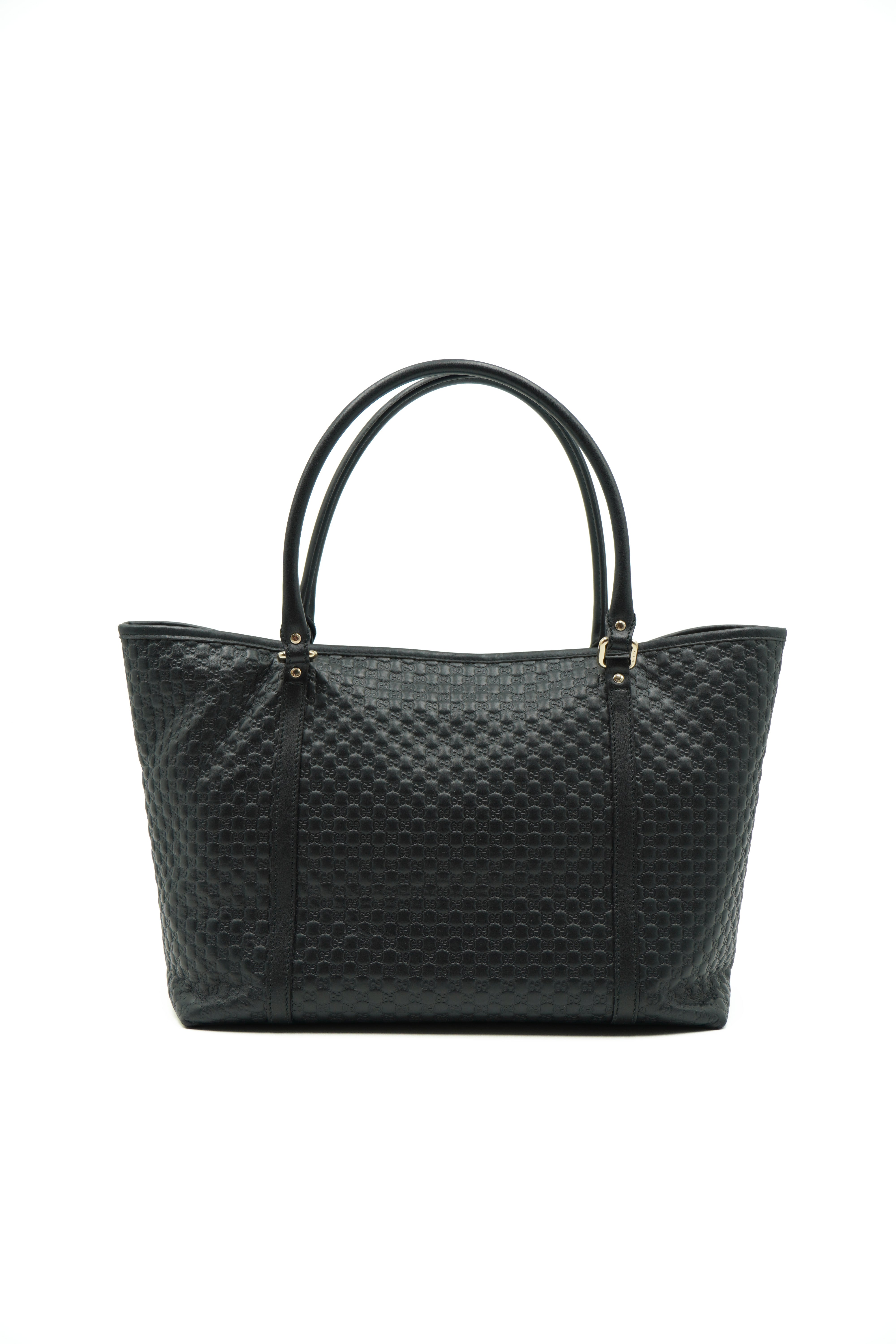 Gucci Microguccissima Black Tote Bag