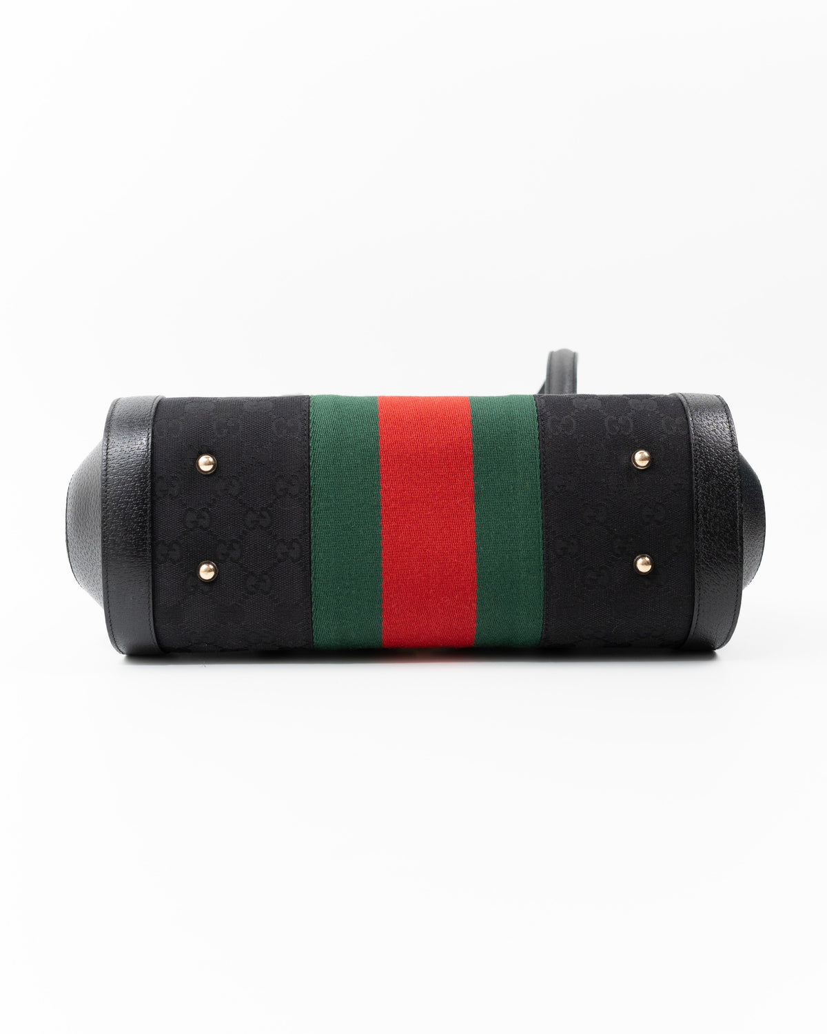 Gucci Borsa Bamboo Bullet Pelle Martellata Nera preloved luxury certificata - Aurea Luxury Lab