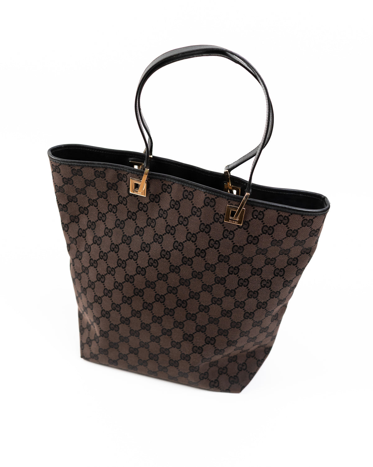 Gucci Borsa Tote Tela GG Marrone pre-owned certificata - Aurea Luxury Lab