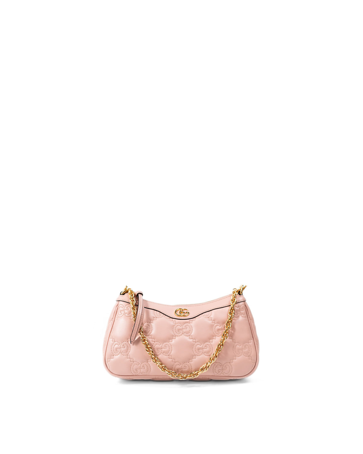 Gucci Borsa GG Matelassé Pelle di Vitello Rosa — Pre-owned Autentica