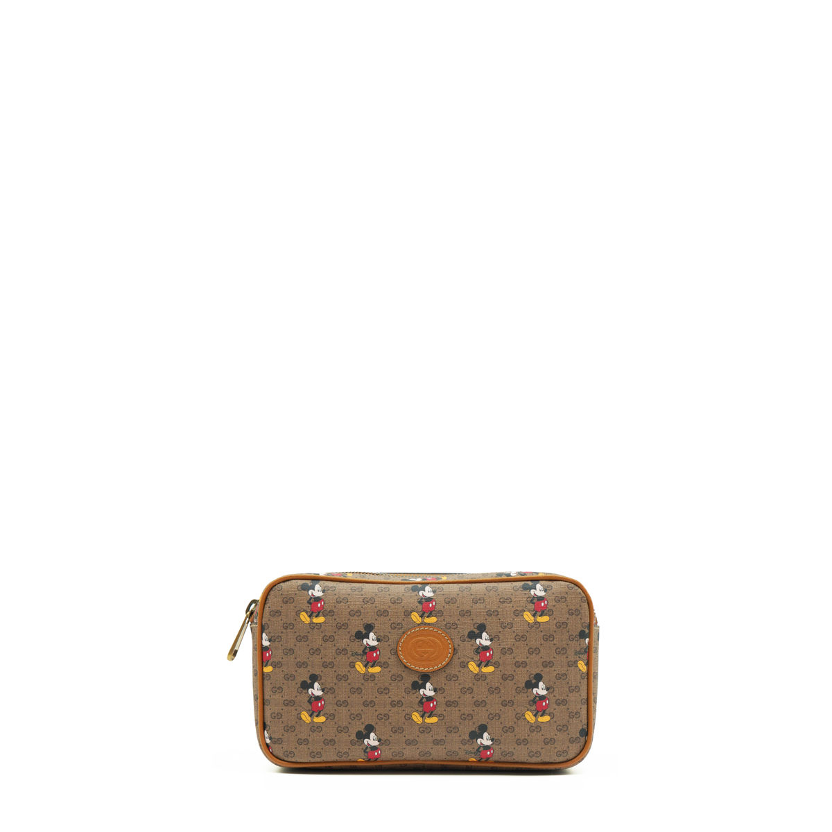 Gucci Disney GG Supreme Canvas Belt Bag Beige - Authentic Pre-Owned