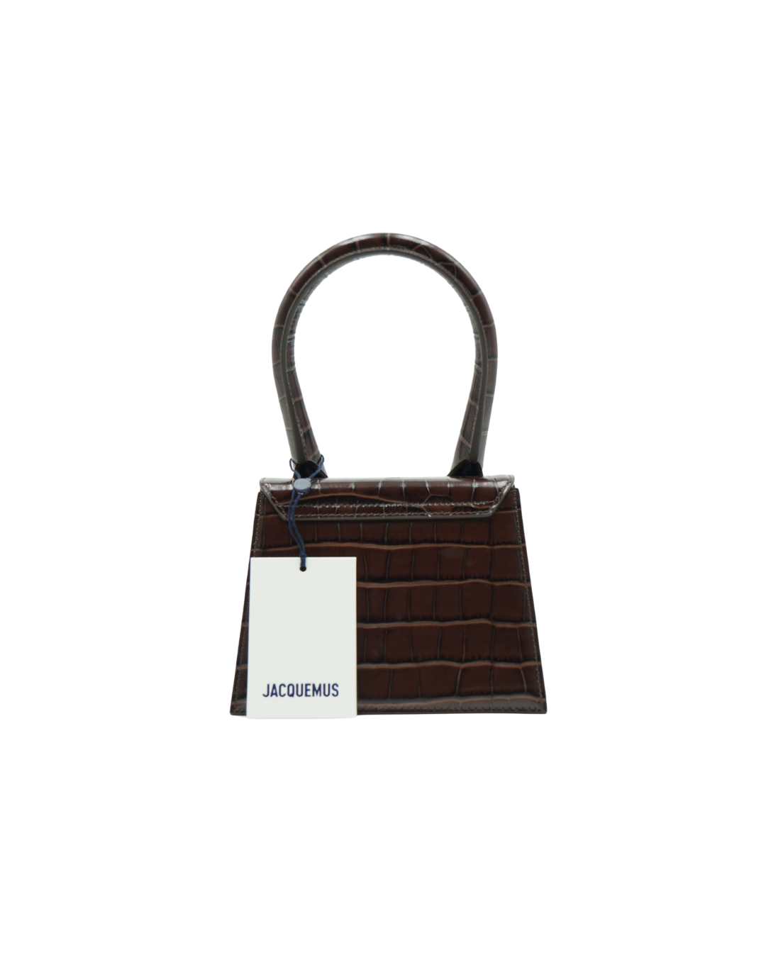 Jacquemus Il Chiquito Medium Pelle Cocco Marrone - Aurea Luxury Lab