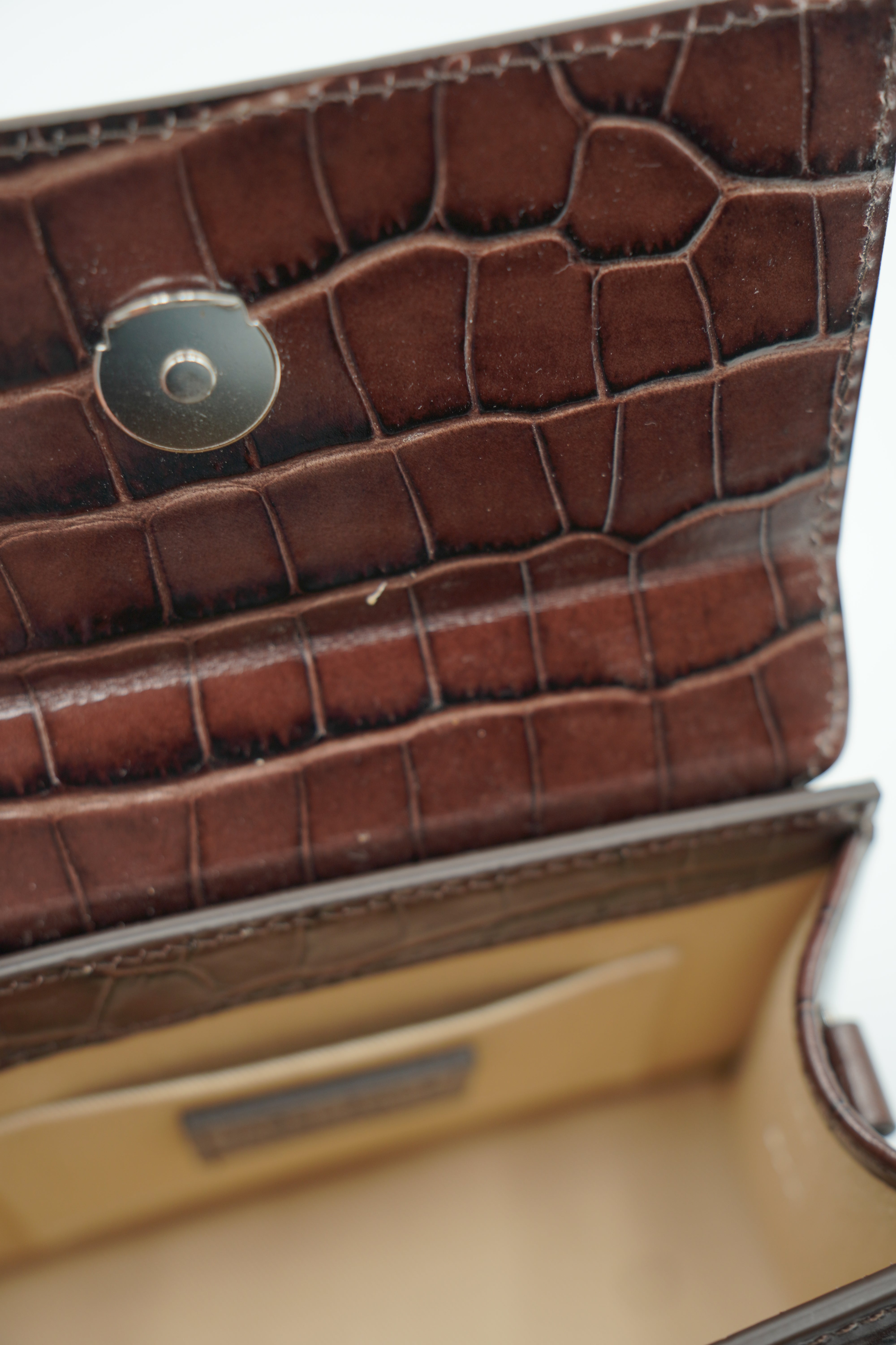 Jacquemus Il Chiquito Medium Pelle Cocco Marrone - Aurea Luxury Lab