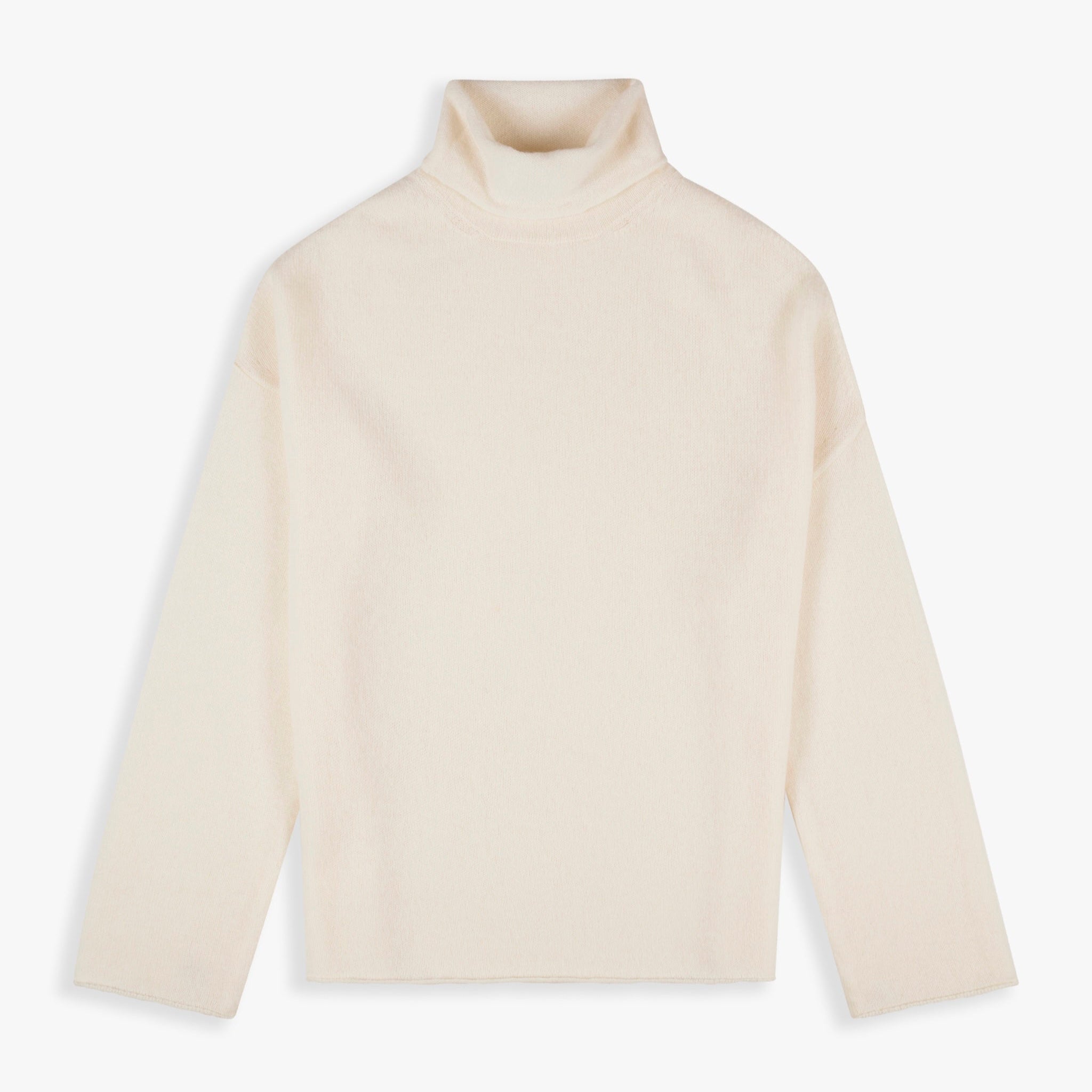 Kangra Women's 100% Cashmere Boxing Turtleneck
