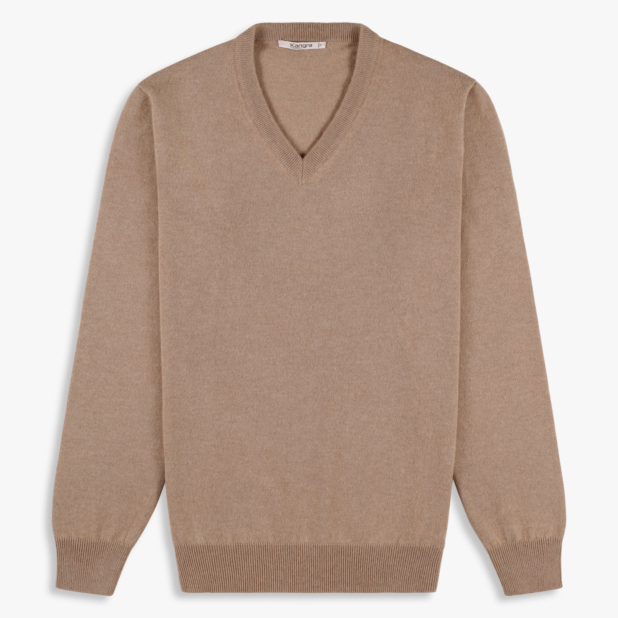 Kangra Men's V-Neck Sweater 100% Cashmere