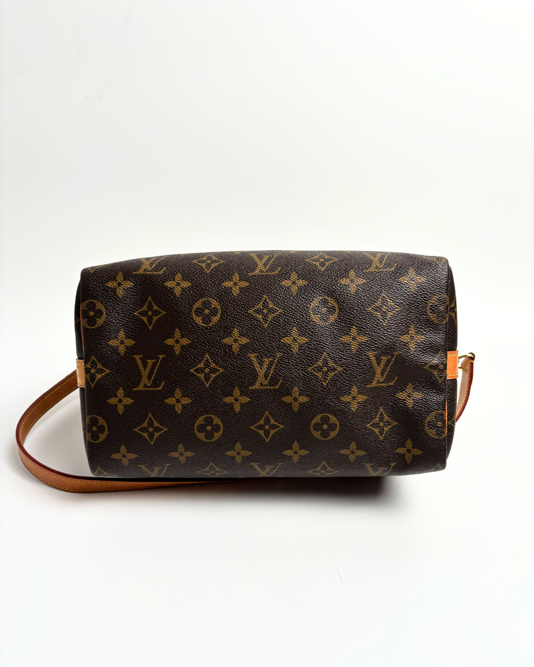 Louis Vuitton Borsa Speedy Bandoulière 25 Tela Monogram Marrone usata autentica - Aurea Luxury Lab
