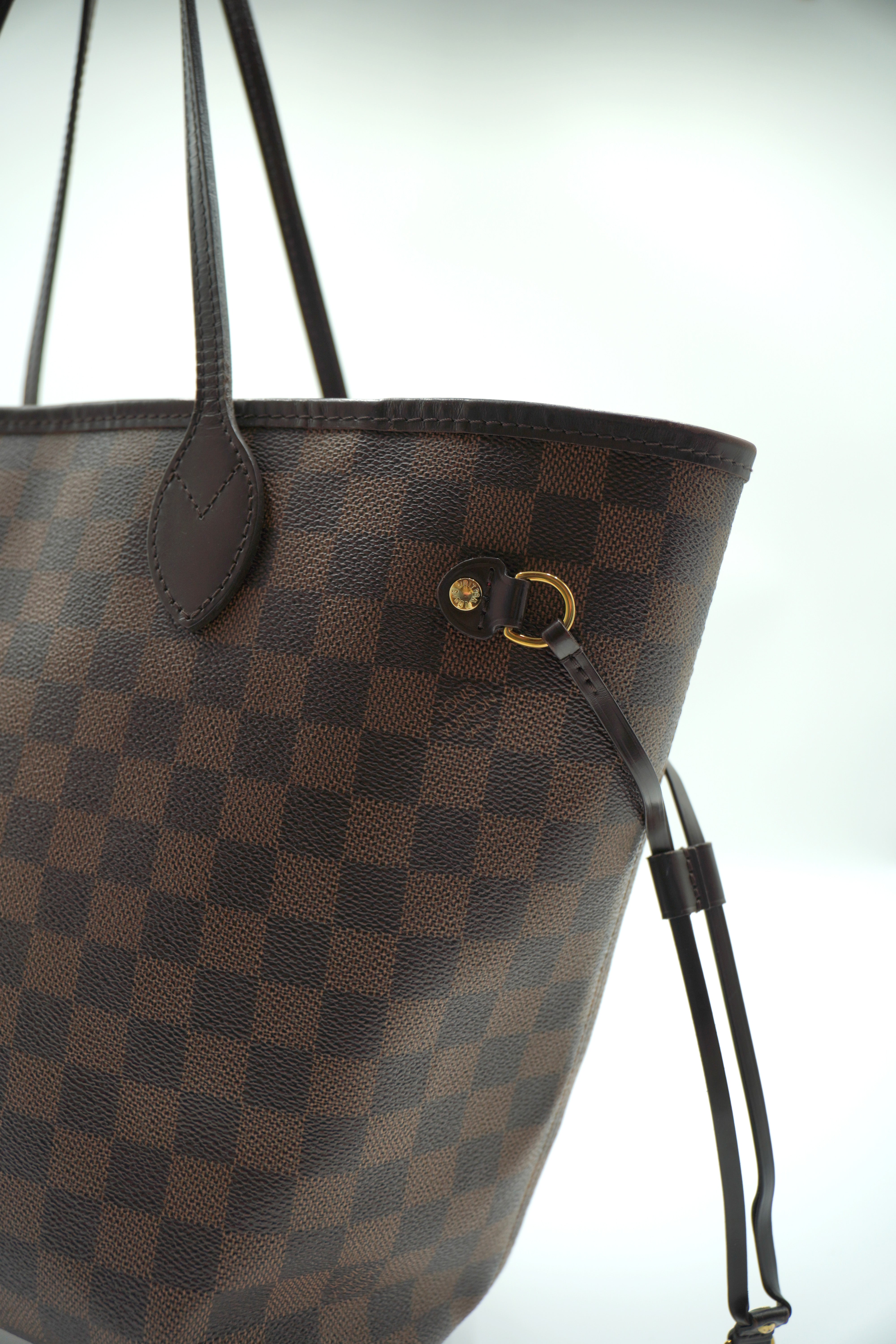 Louis Vuitton Neverfull MM Damier Ebene Bag - Pre-owned Authentic