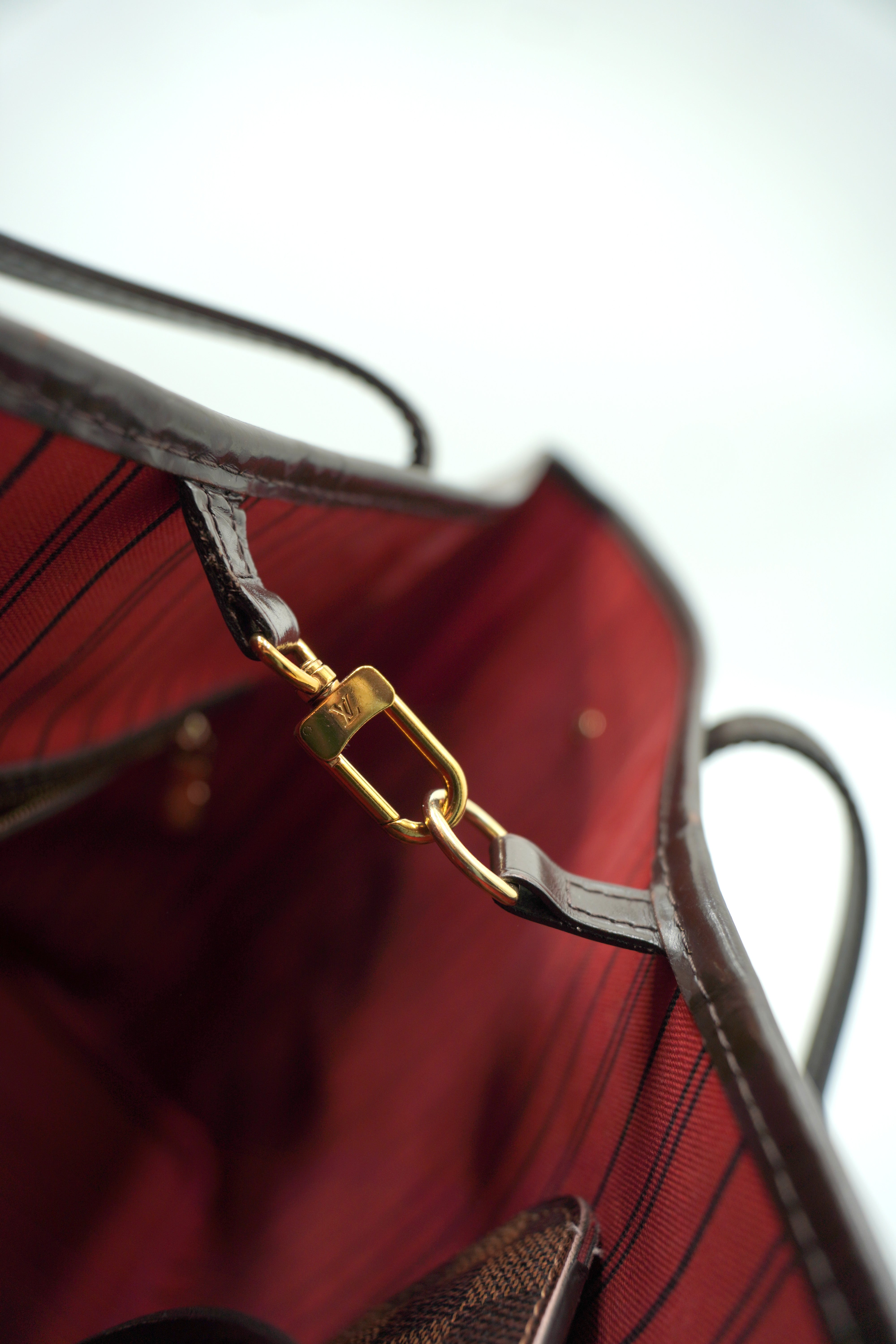 Louis Vuitton Neverfull MM Damier Ebene Bag - Pre-owned Authentic