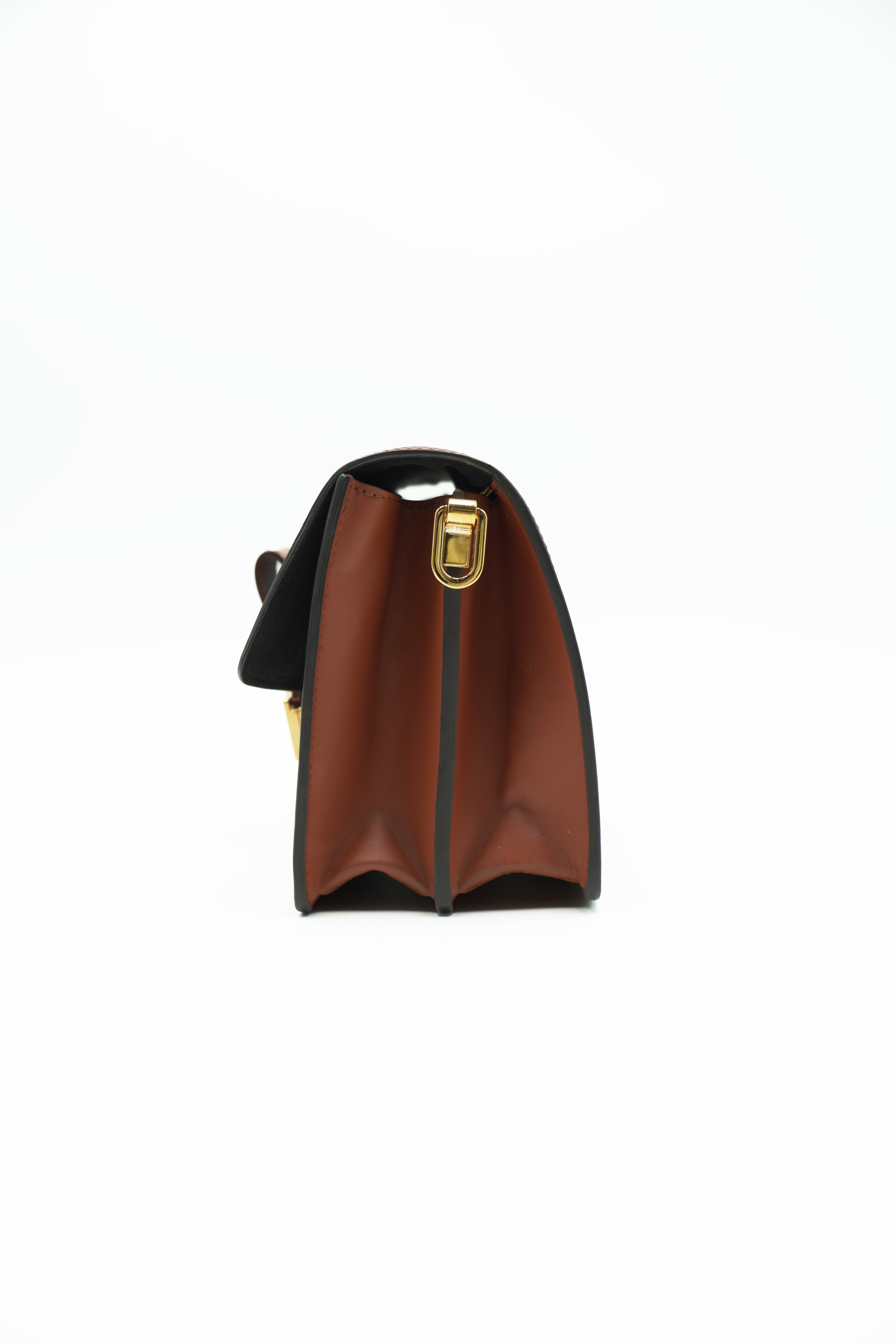 Louis Vuitton Borsa Dauphine MM Monogram Marrone Reverse second hand luxury - Aurea Luxury Lab