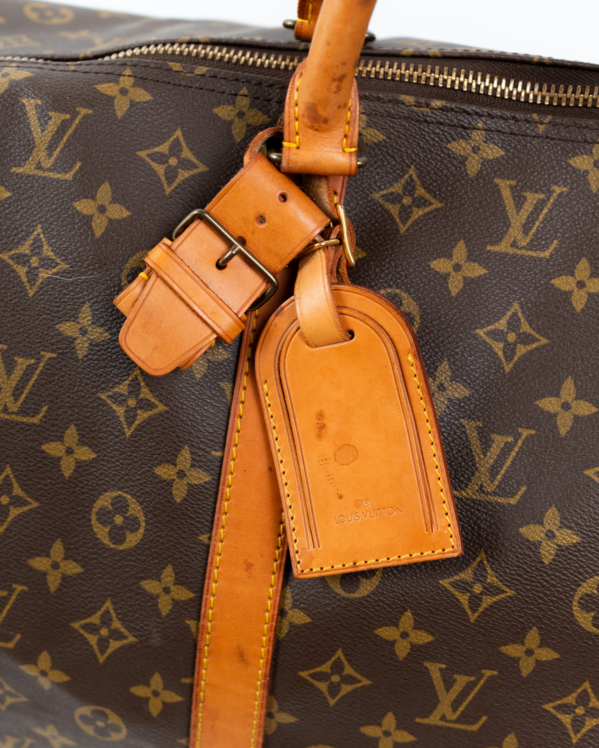Louis Vuitton Borsone Keepall 55 Tela Monogram pre-owned certificato - Aurea Luxury Lab