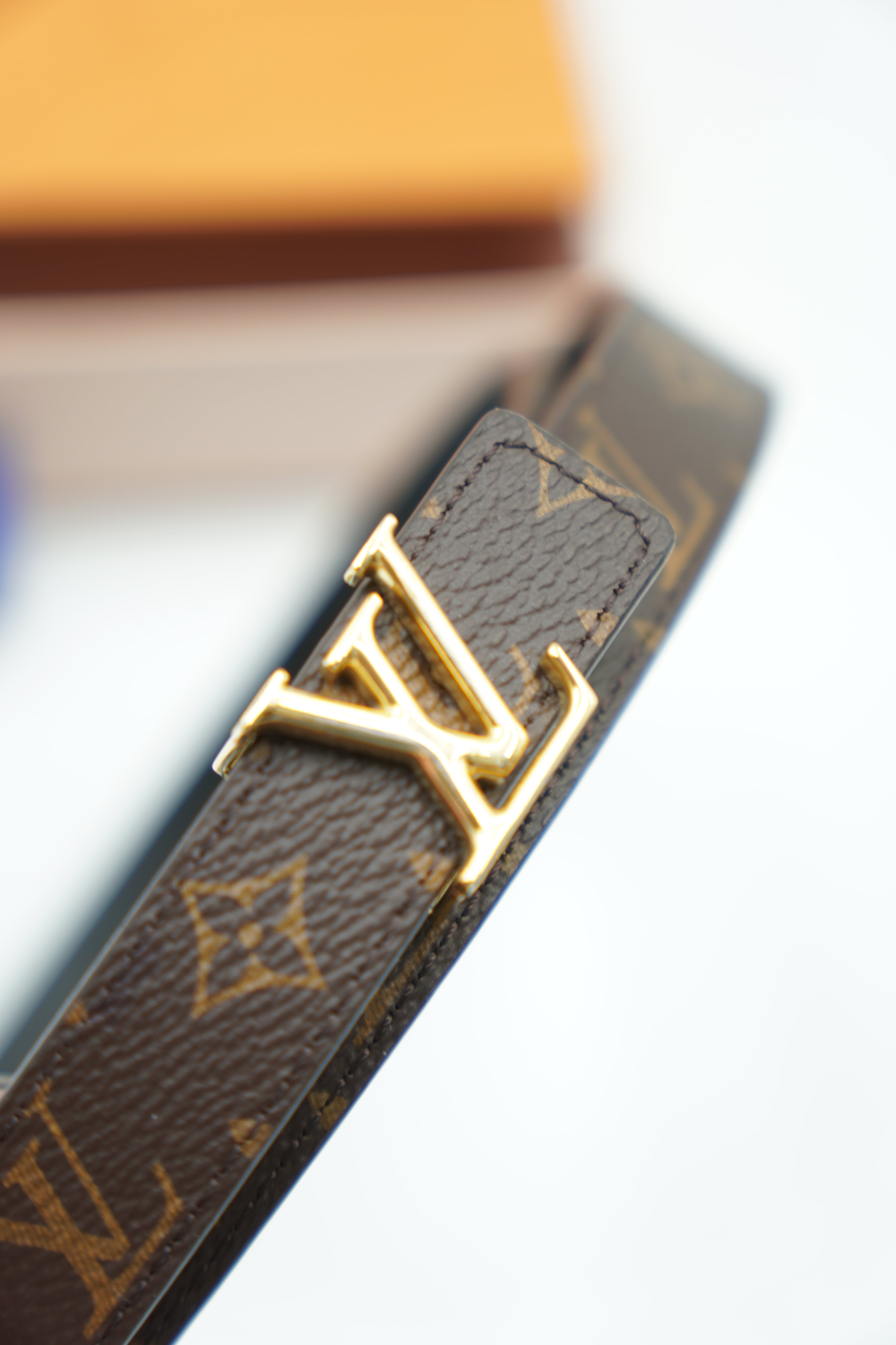 Cinturón con monograma icónico de Louis Vuitton