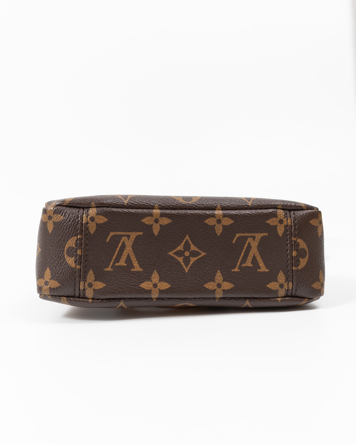Louis Vuitton Borsa Nano Pallas Tela Monogram e Pelle Rossa borsa usata autentica - Aurea Luxury Lab