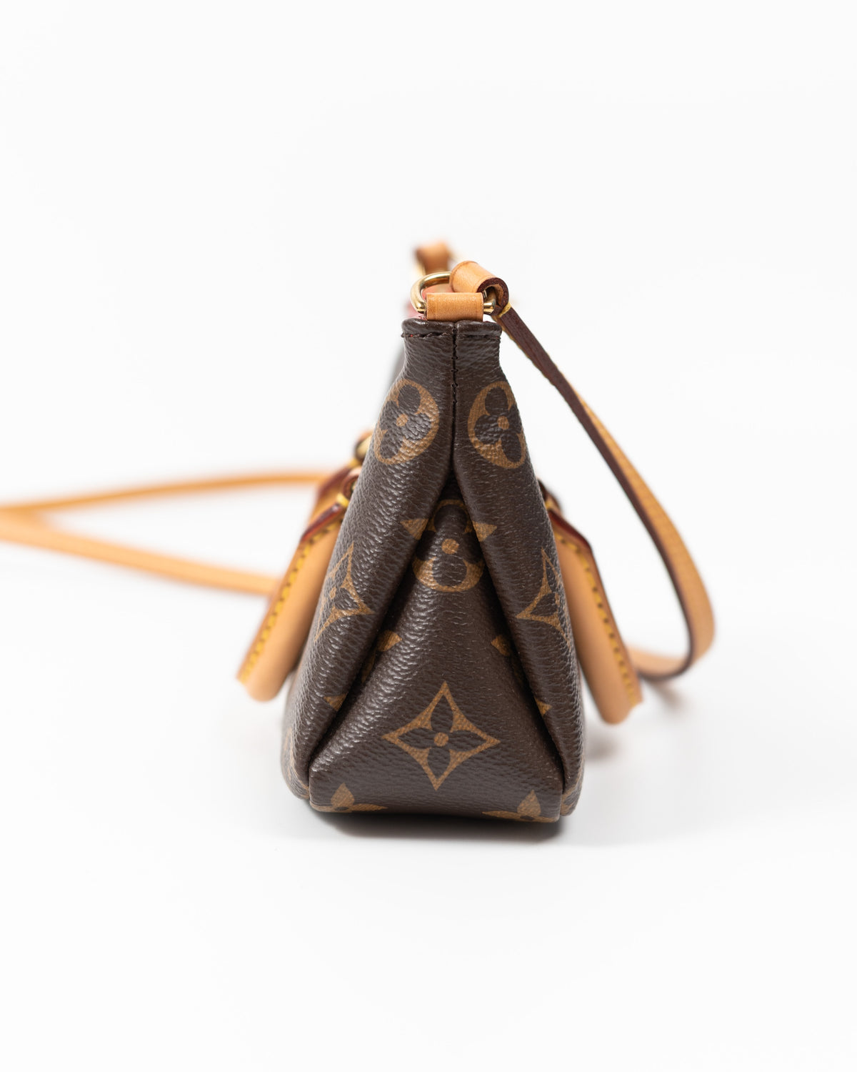 Louis Vuitton Borsa Nano Pallas Tela Monogram e Pelle Rossa come nuova certificata - Aurea Luxury Lab