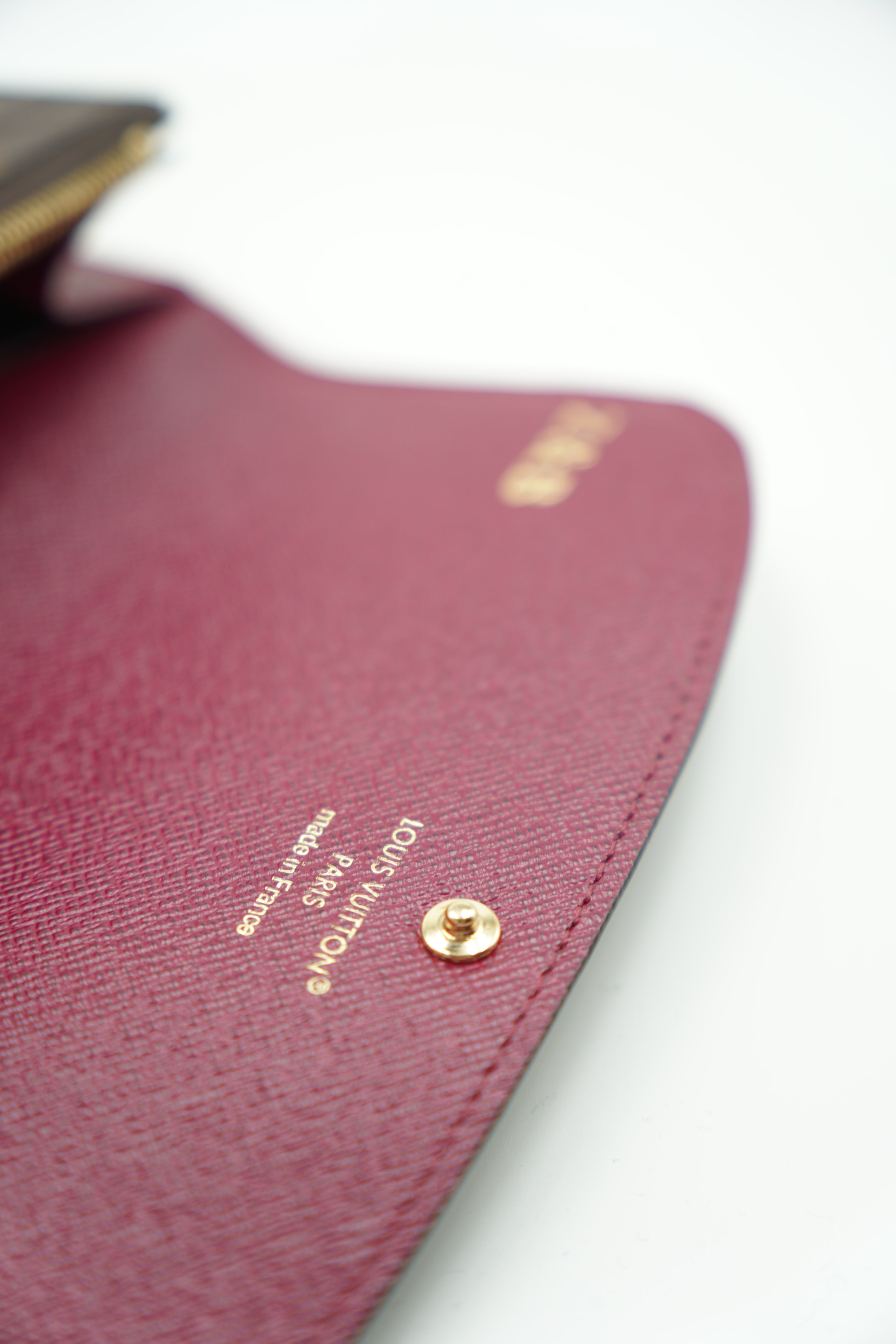Cartera con monograma Louis Vuitton Emilie