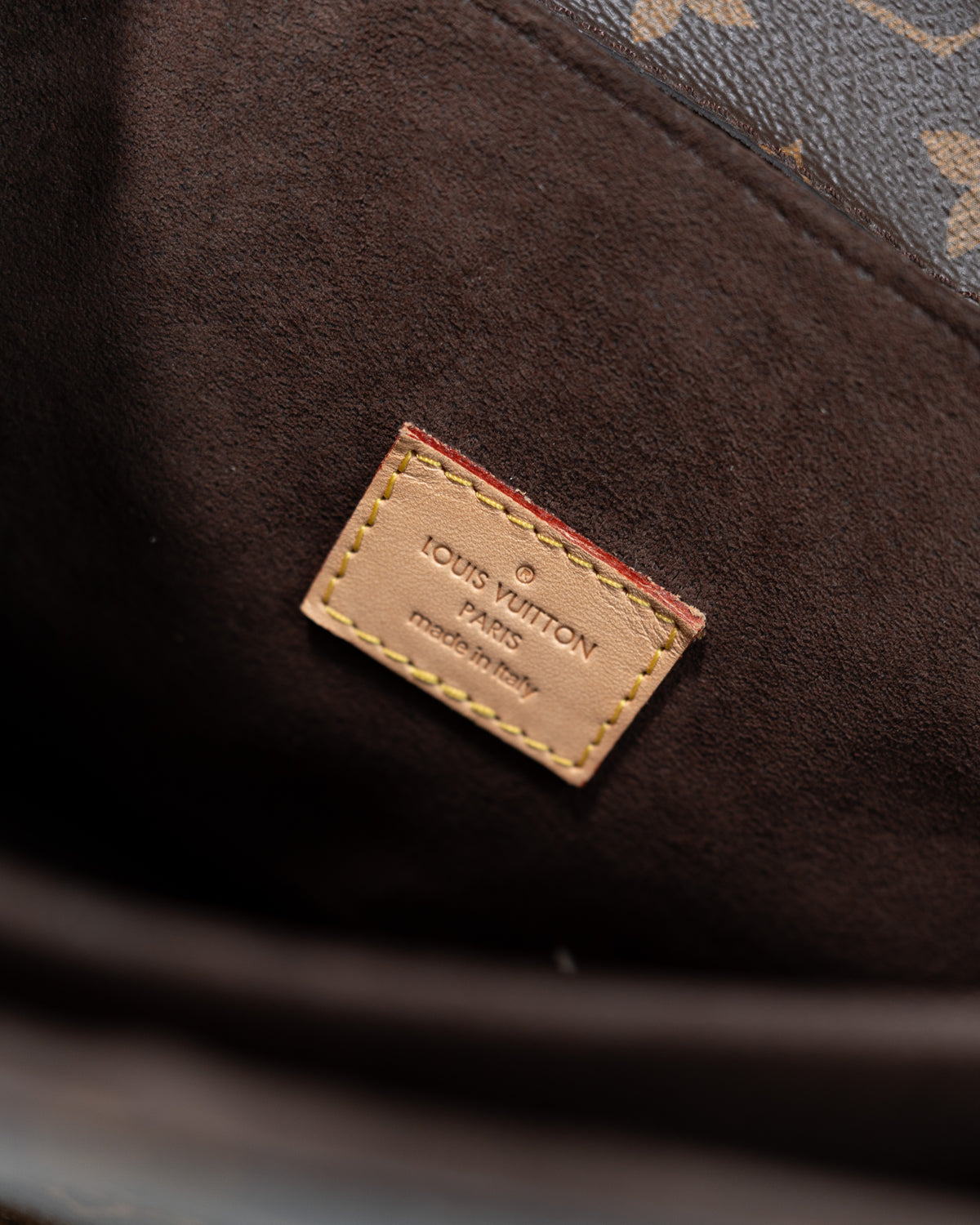 Louis Vuitton Borsa Pochette Métis Monogram Vacchetta Chiara usata autentica certificata - Aurea Luxury Lab