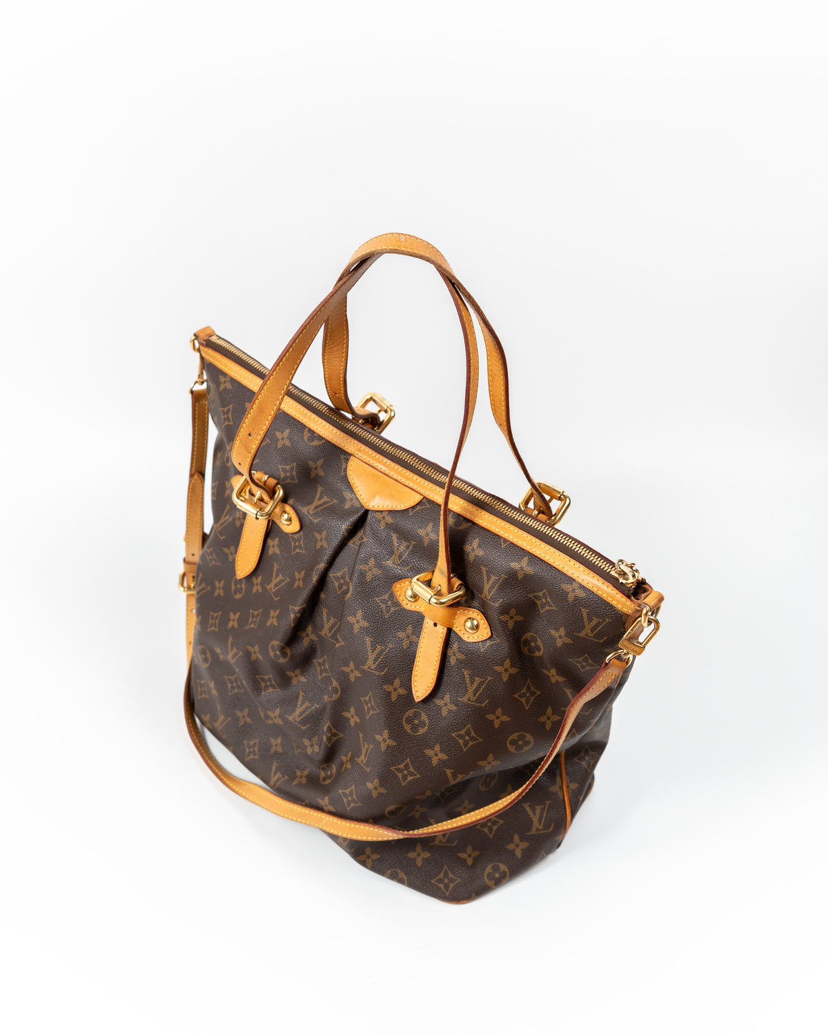 Louis Vuitton Borsa Palermo GM Tela Monogram luxury resale autentica - Aurea Luxury Lab