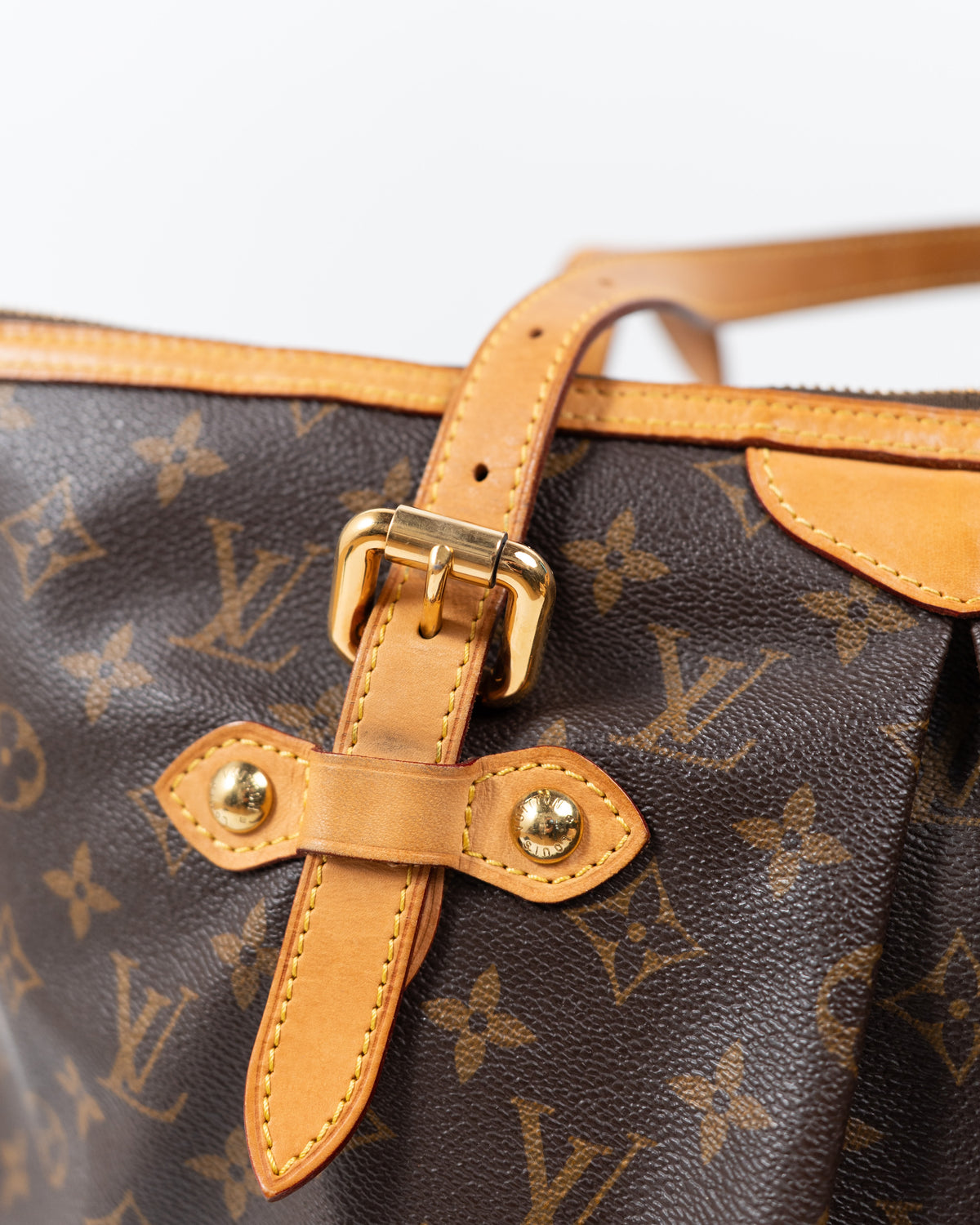 Louis Vuitton Borsa Palermo GM Tela Monogram interno usata autentica - Aurea Luxury Lab