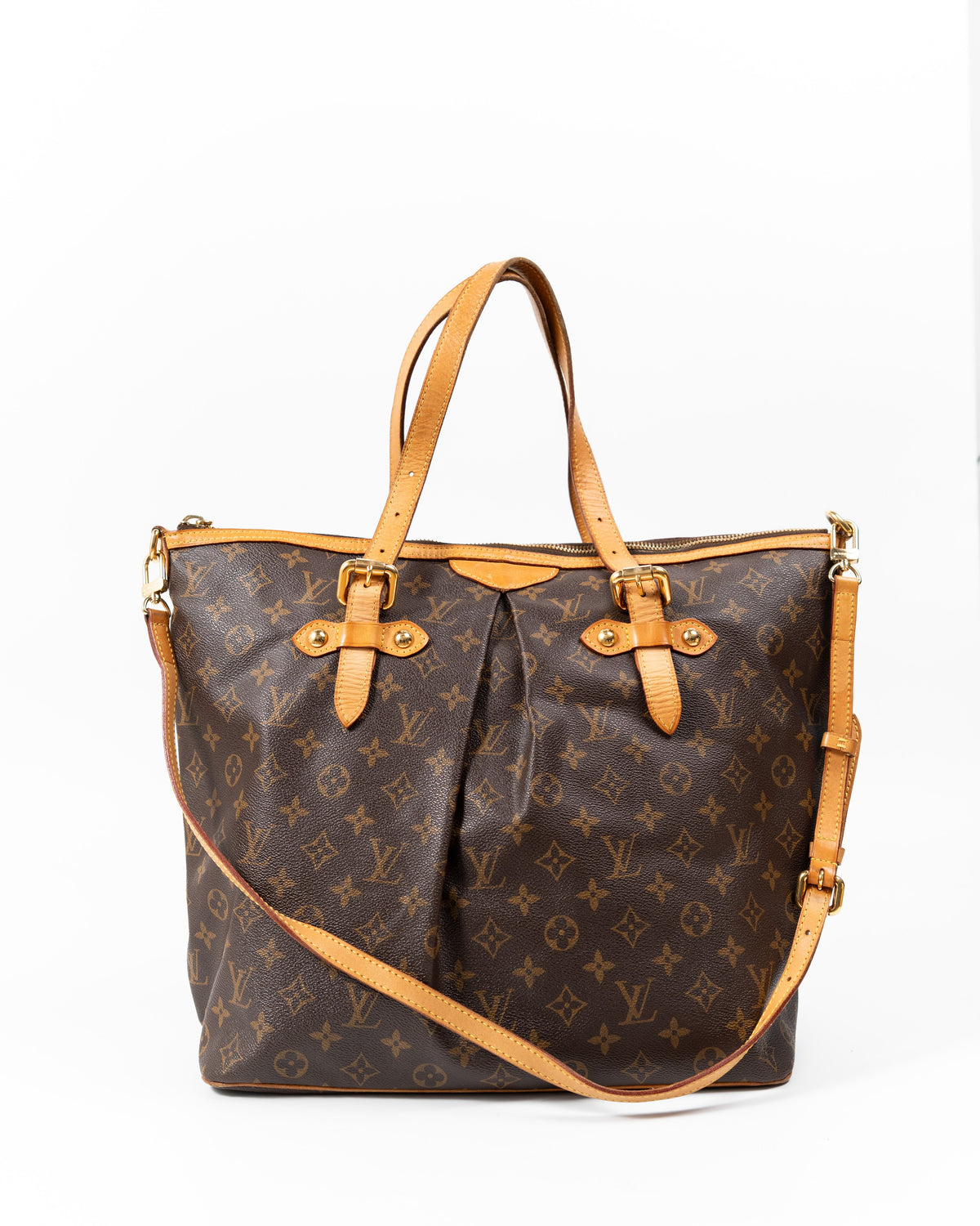 Louis Vuitton Borsa Palermo GM Tela Monogram pre-owned autentica - Aurea Luxury Lab