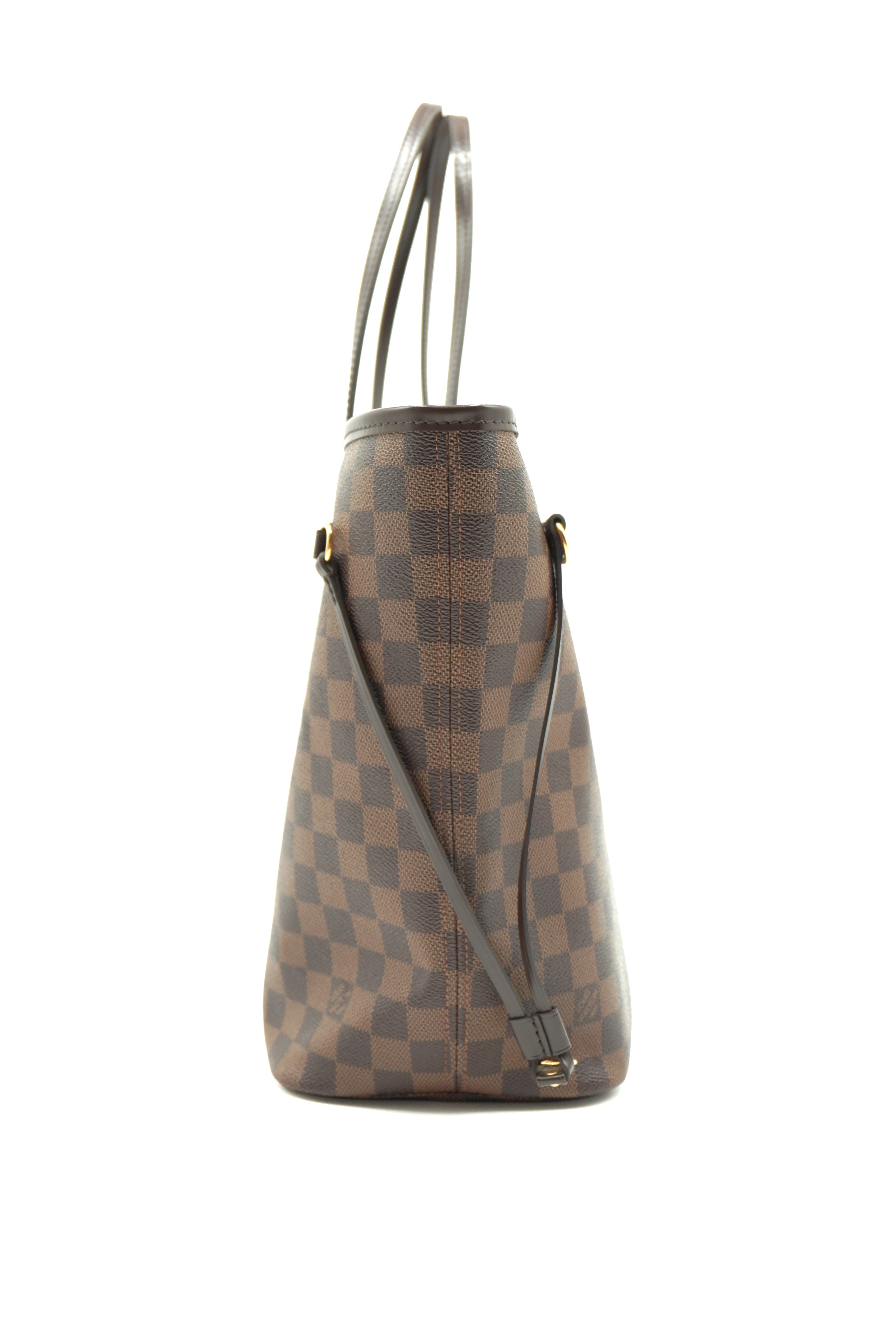 Louis Vuitton Neverfull MM Damier Ebene Bag - Authentic Used