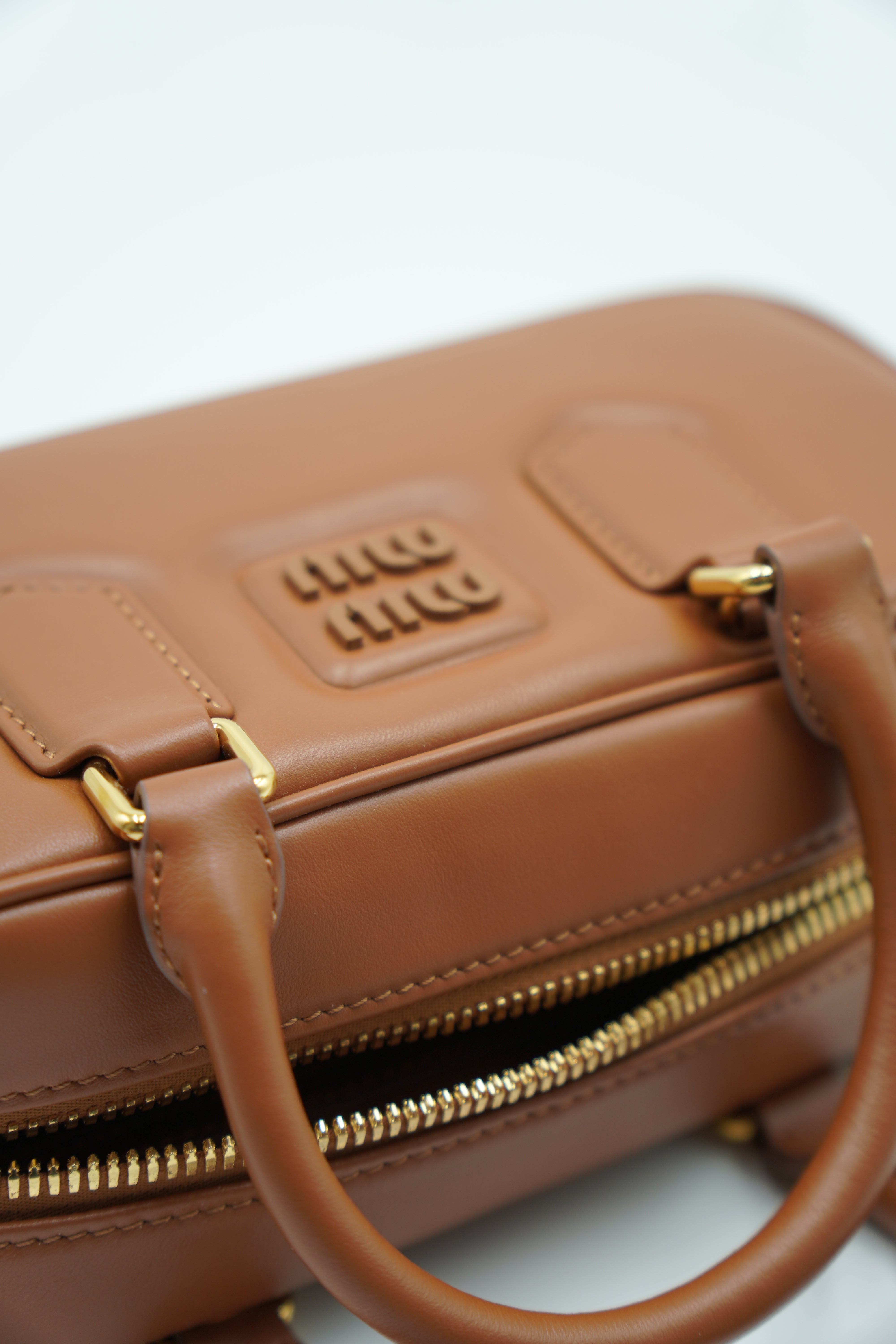 Miu Miu Borsa Arcadie Cognac Regular