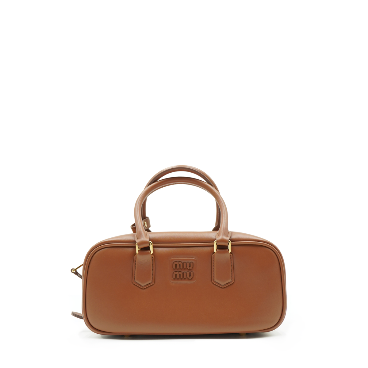 Miu Miu Borsa Arcadie Large Cognac - Usata Autentica