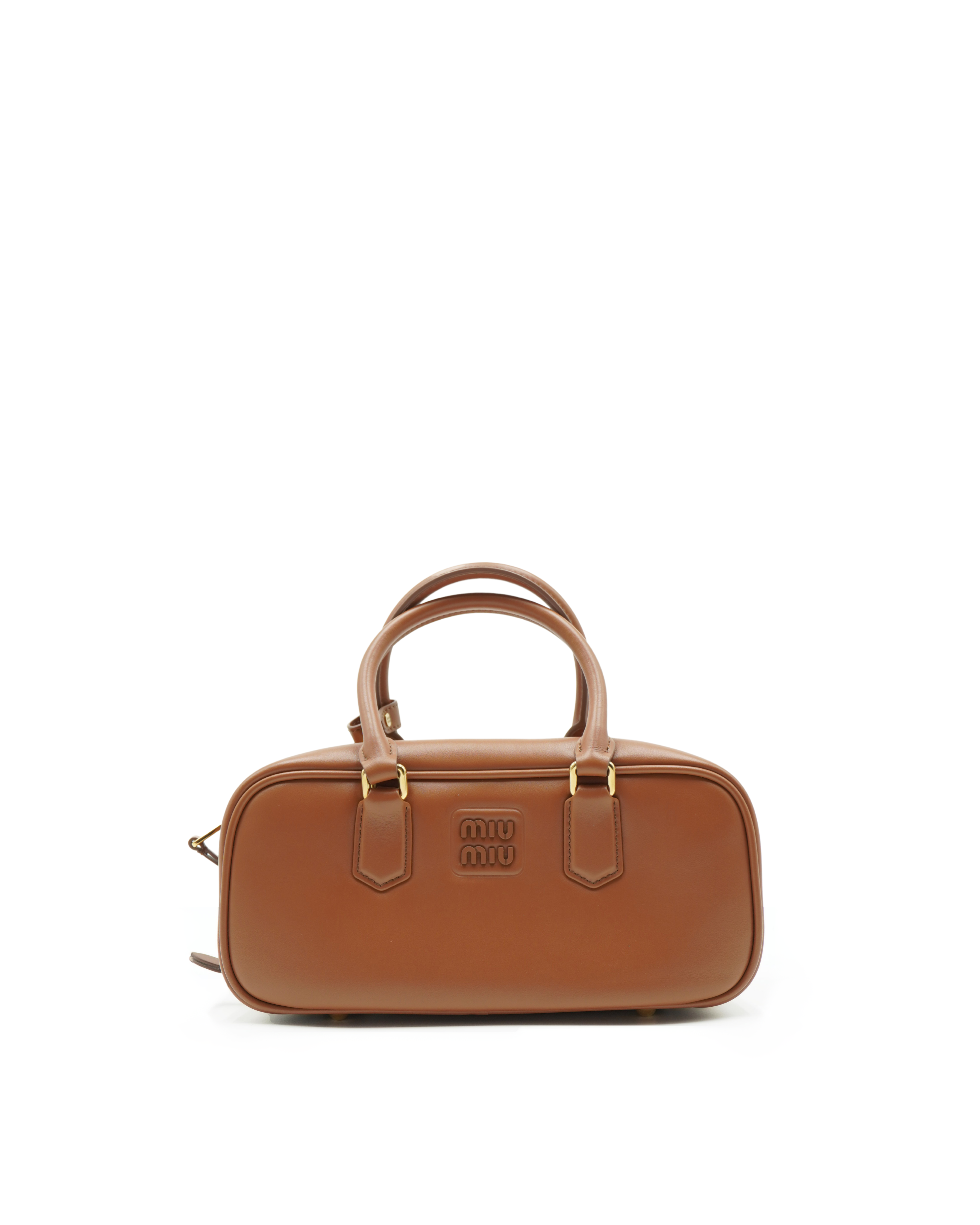 Miu Miu Borsa Arcadie Large Cognac
