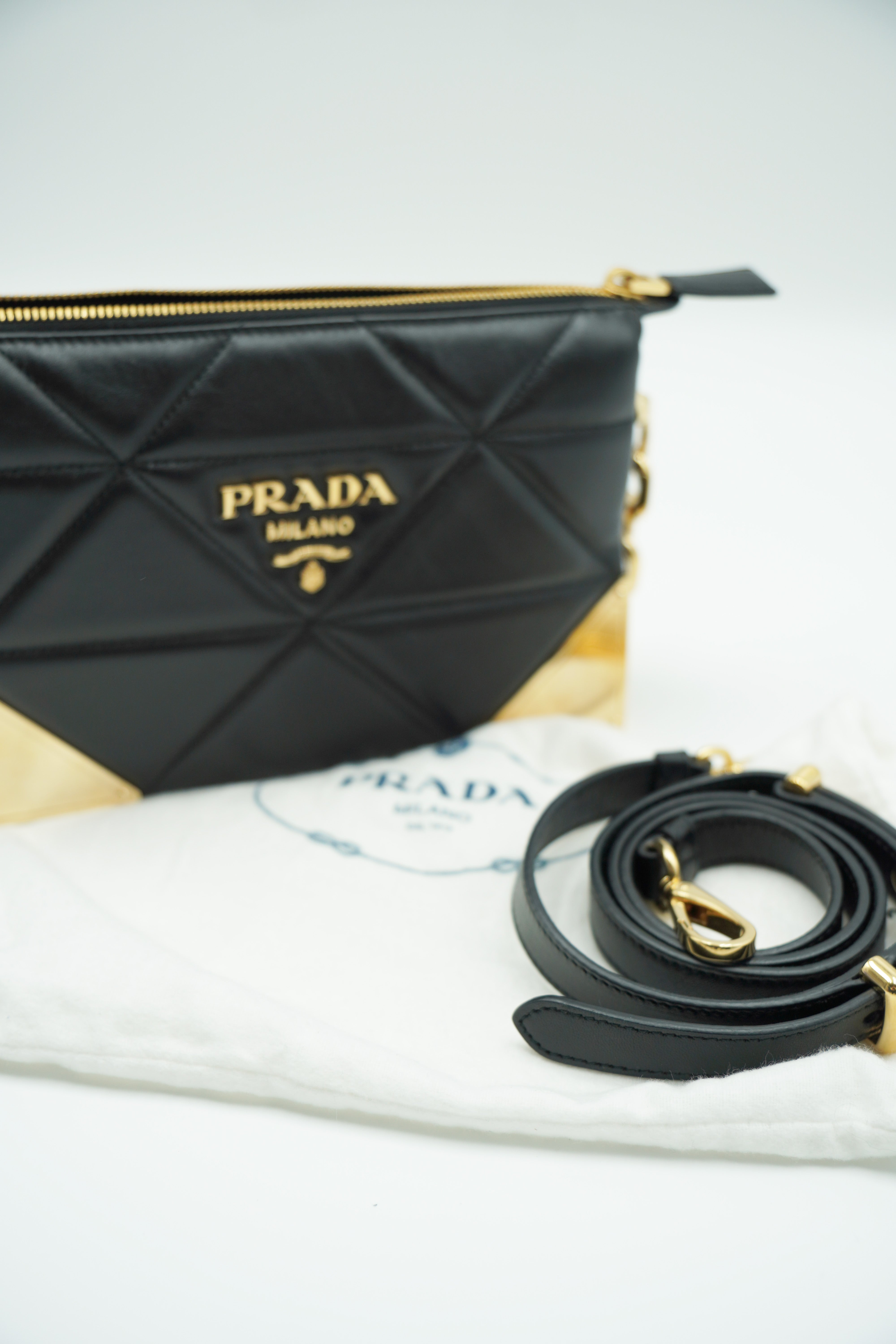 Prada Quilted Nappa Bag