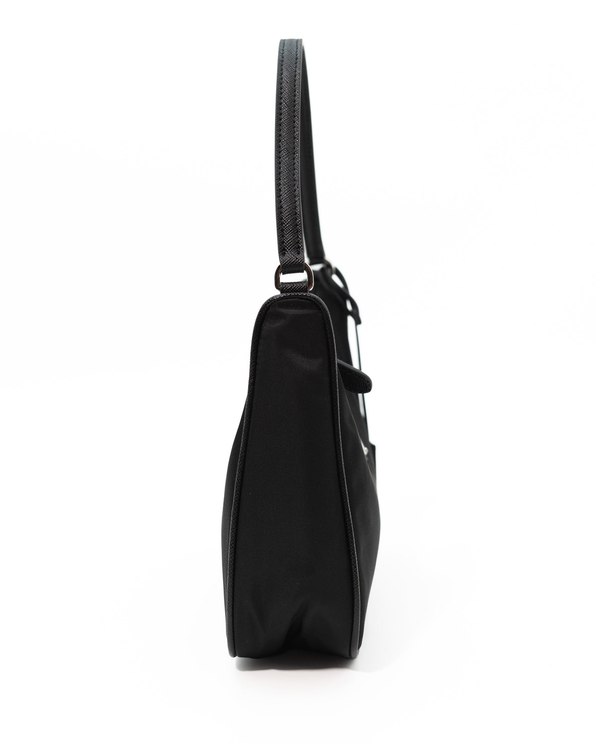 Prada Borsa Mini Re-Edition 2005 Nylon Nera luxury resale autentica - Aurea Luxury Lab