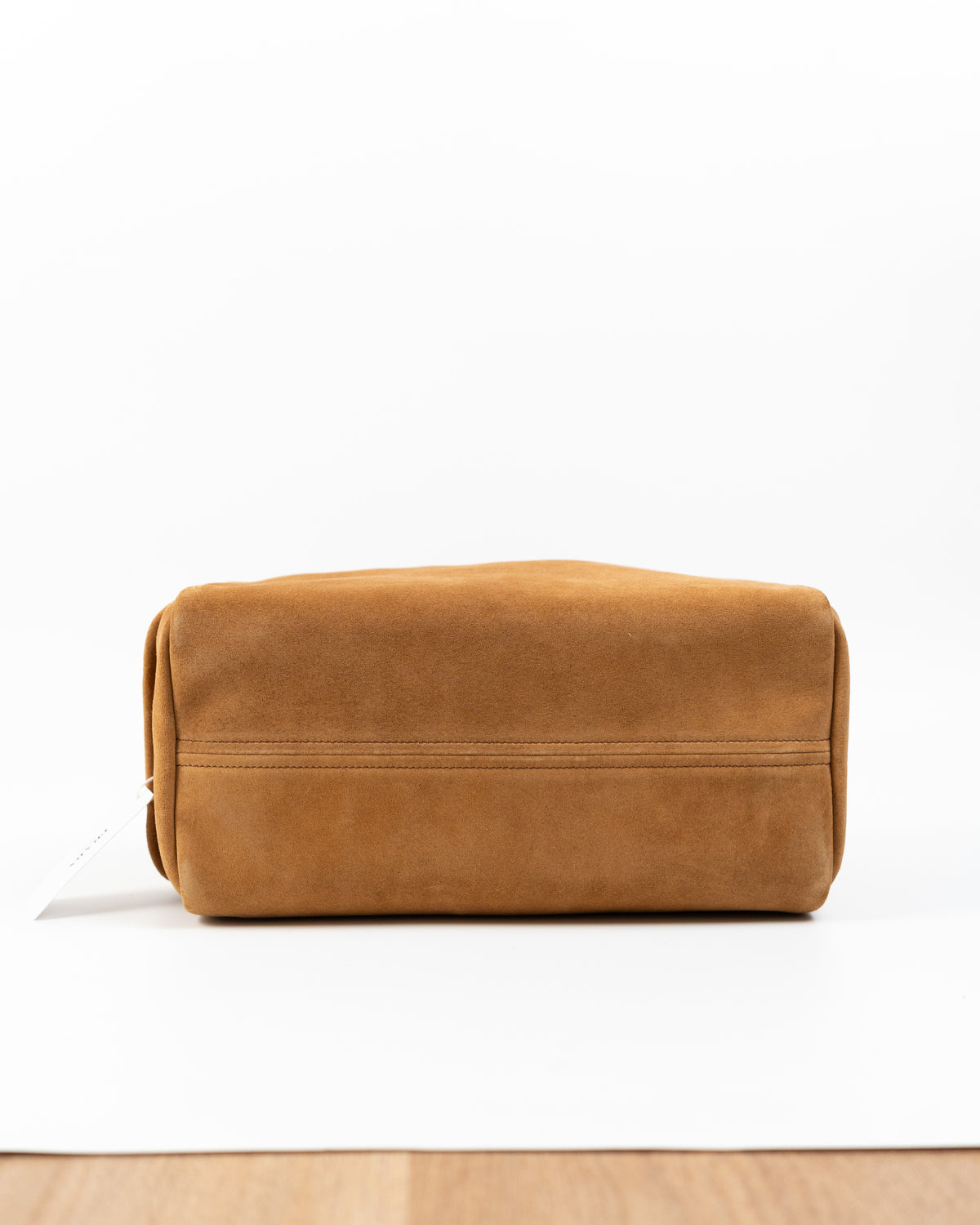 Prada Borsa Shoulder Bag Pelle Scamosciata Cannella usata autentica - Aurea Luxury Lab