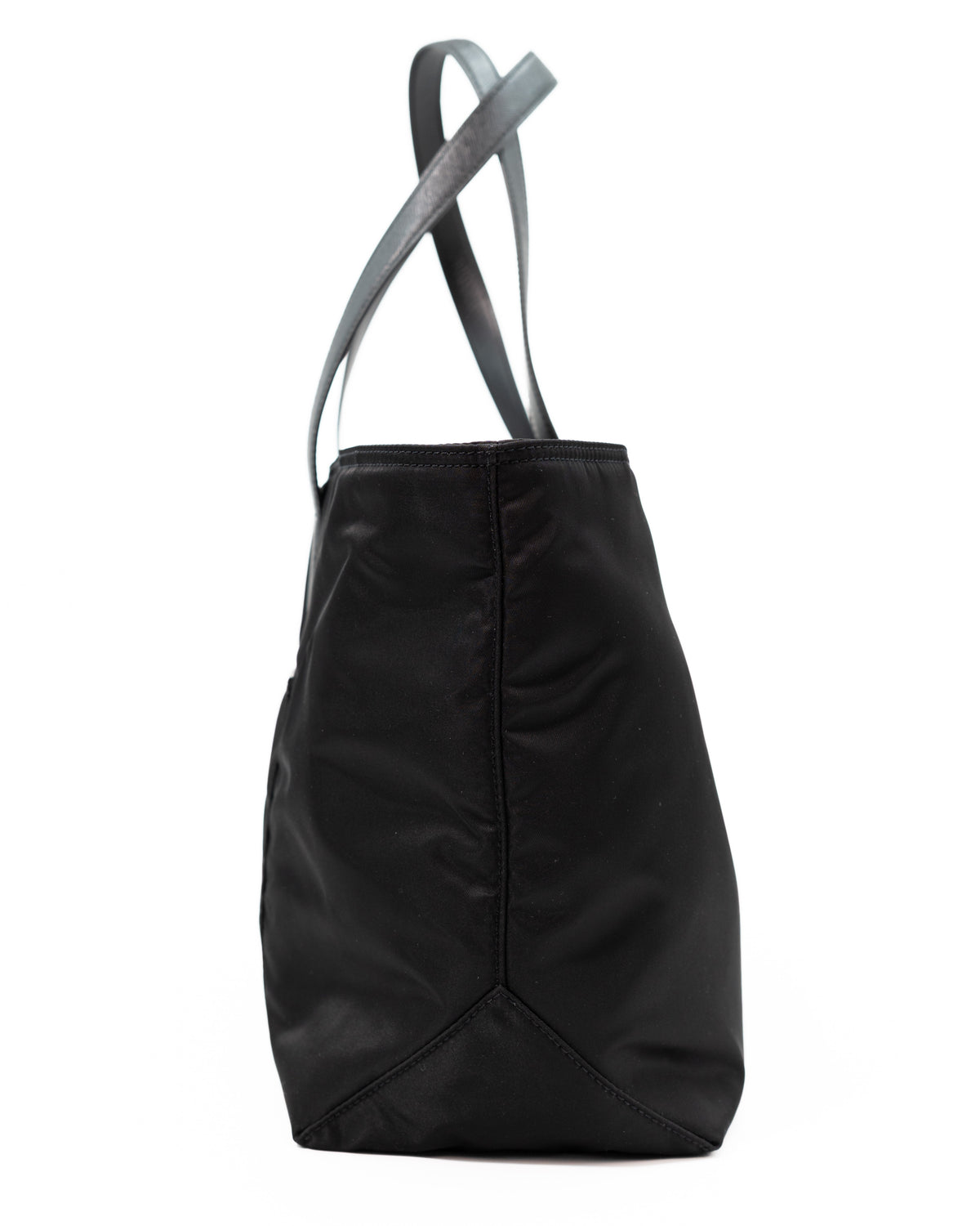 Prada Borsa Tote Re-Edition 1978 Large Re-Nylon Nera borsa usata autentica - Aurea Luxury Lab