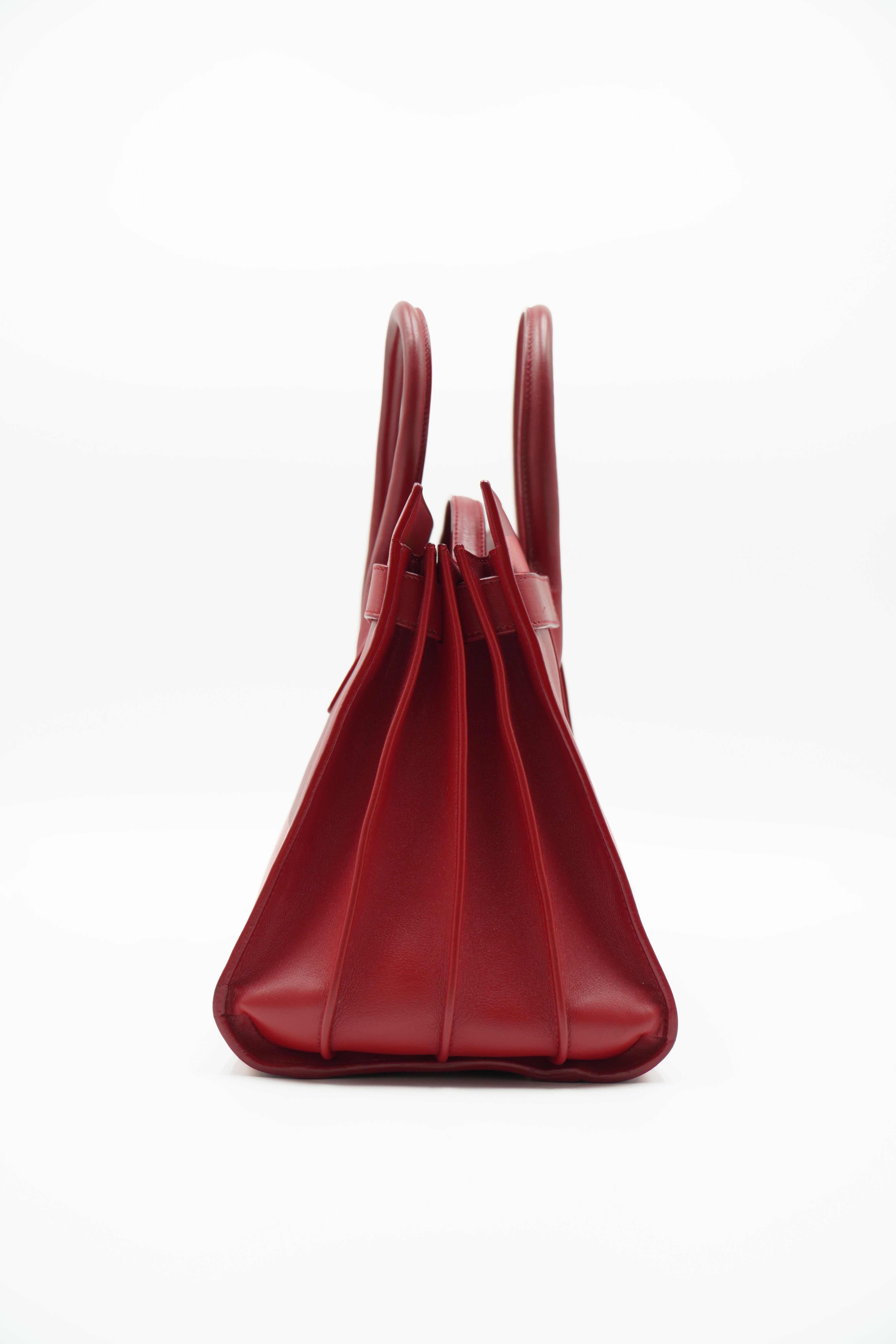 Saint Laurent Bolso Shopping in piel negra Sac du Jour Medium