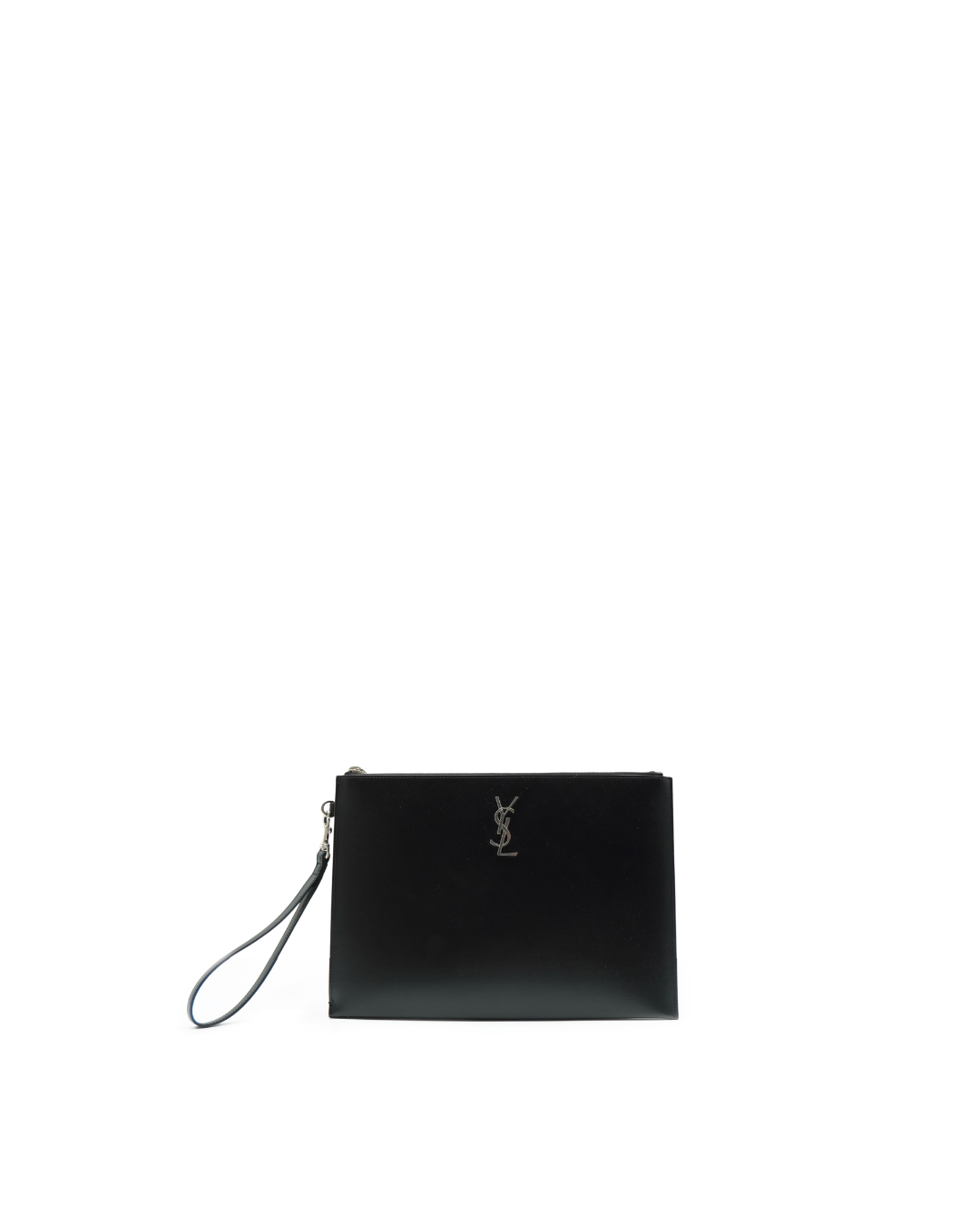 Saint Laurent Bolso Clutch Cassandre Negro