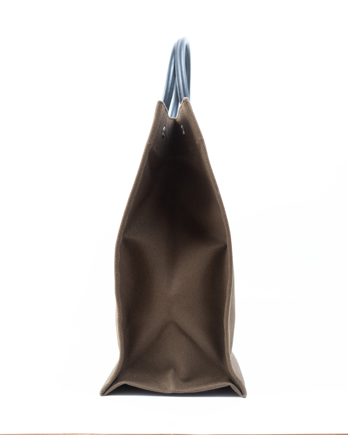 Saint Laurent Borsa Tote Rive Gauche Tela Marrone usata autentica - Aurea Luxury Lab