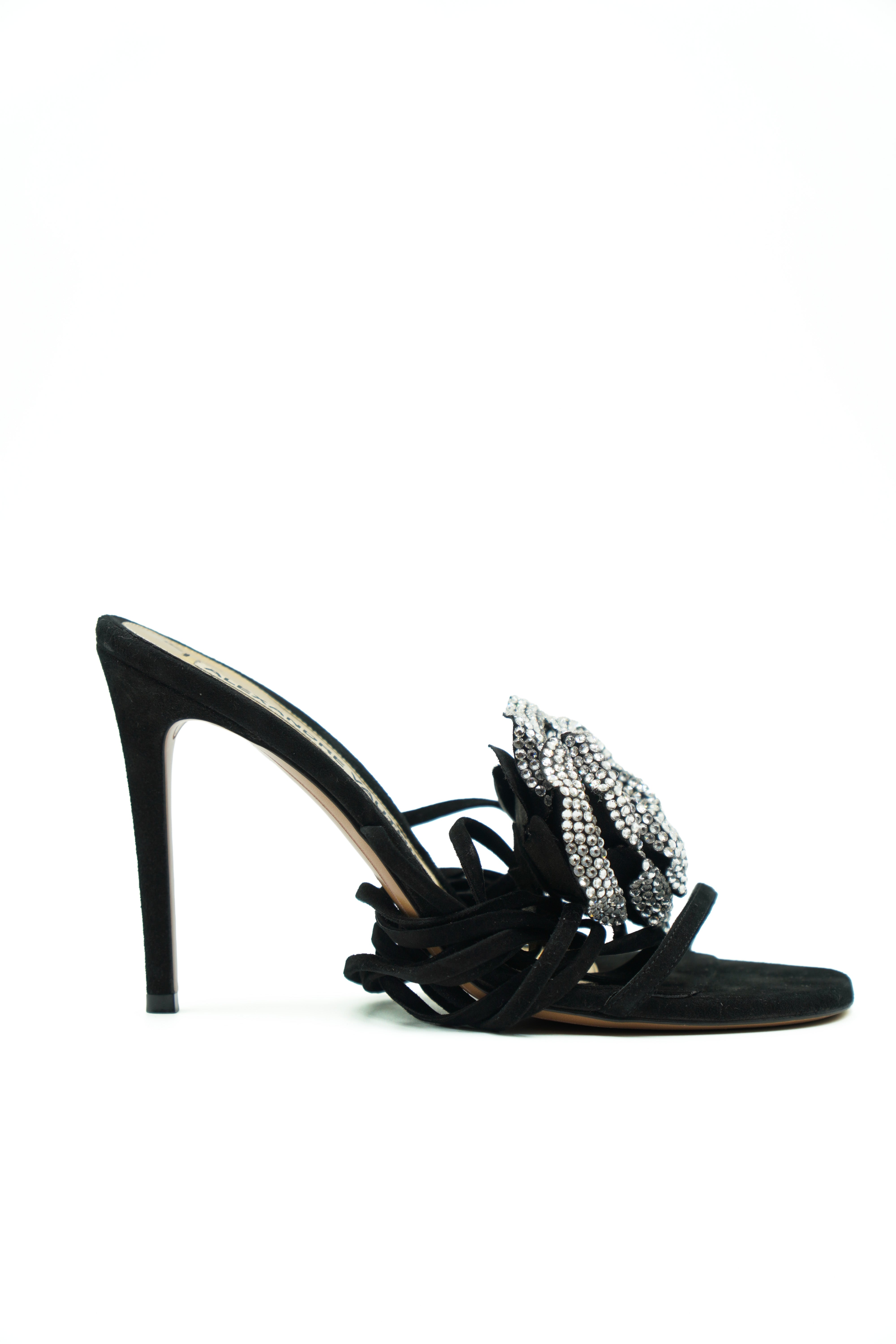 Sandali Alexandre Vauthier fiore in strass