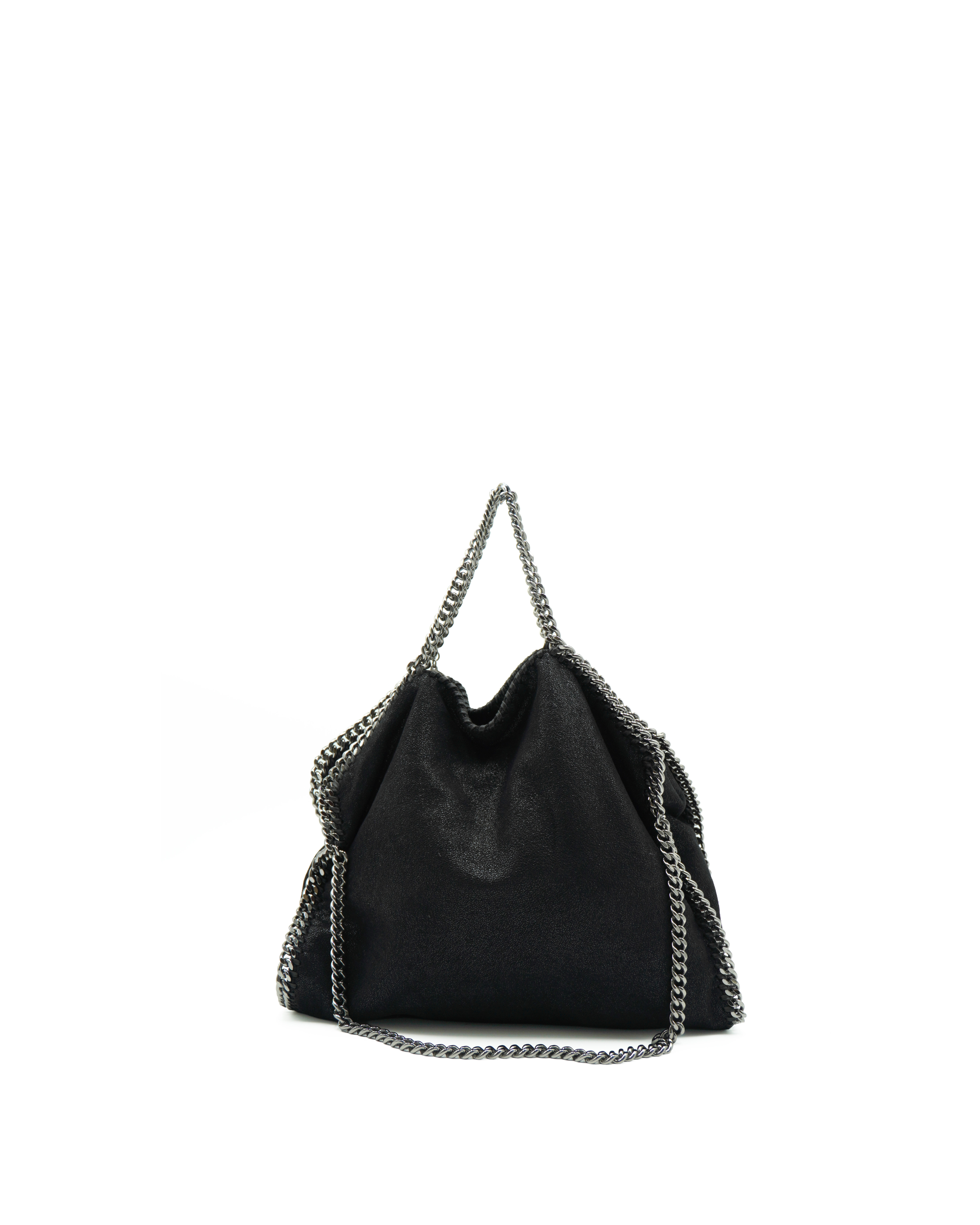 Stella McCartney Borsa Tote Falabella Pieghevole Nera - Usata Autentica