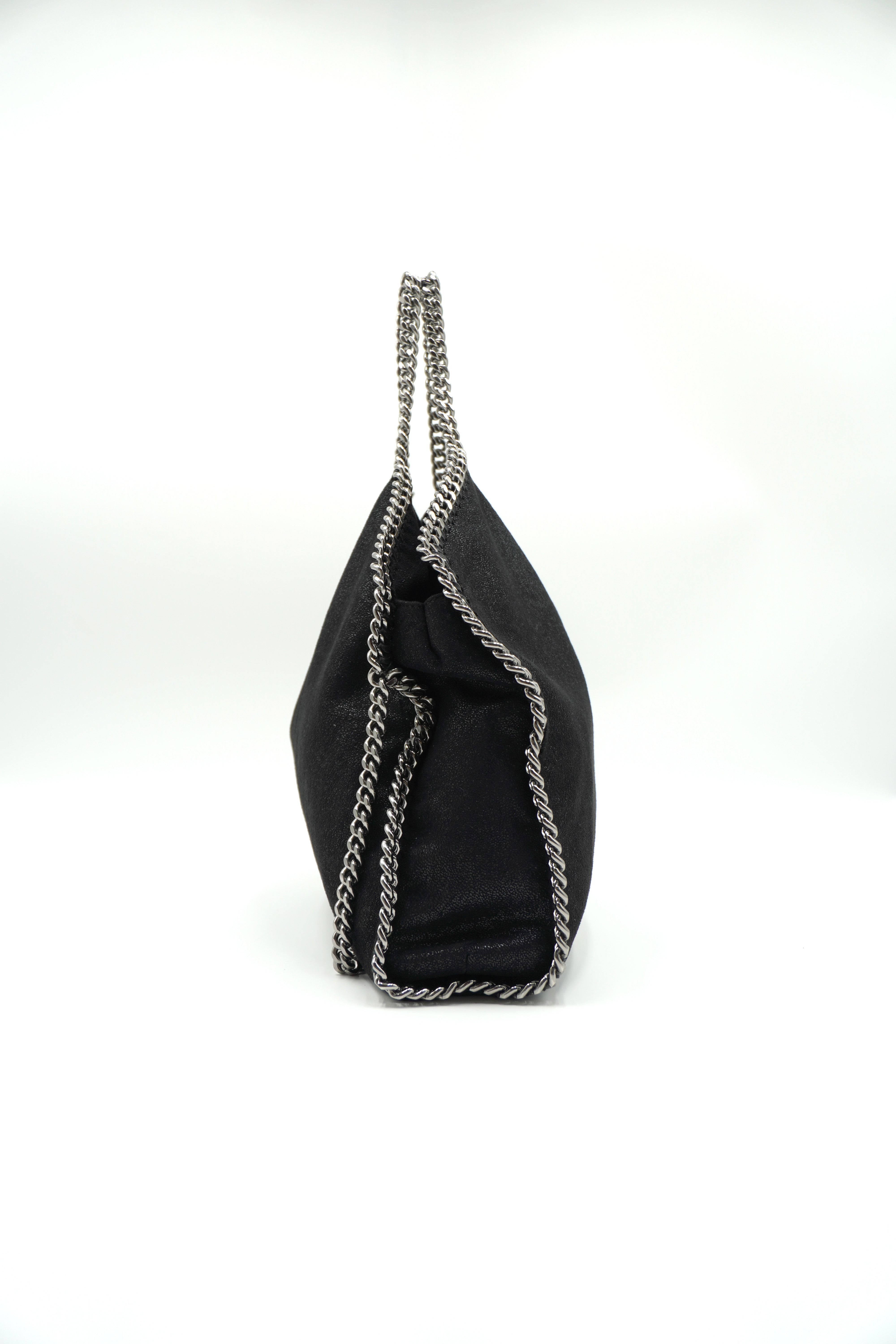 Stella McCartney Borsa Tote Falabella Pieghevole Nera - Usata Autentica