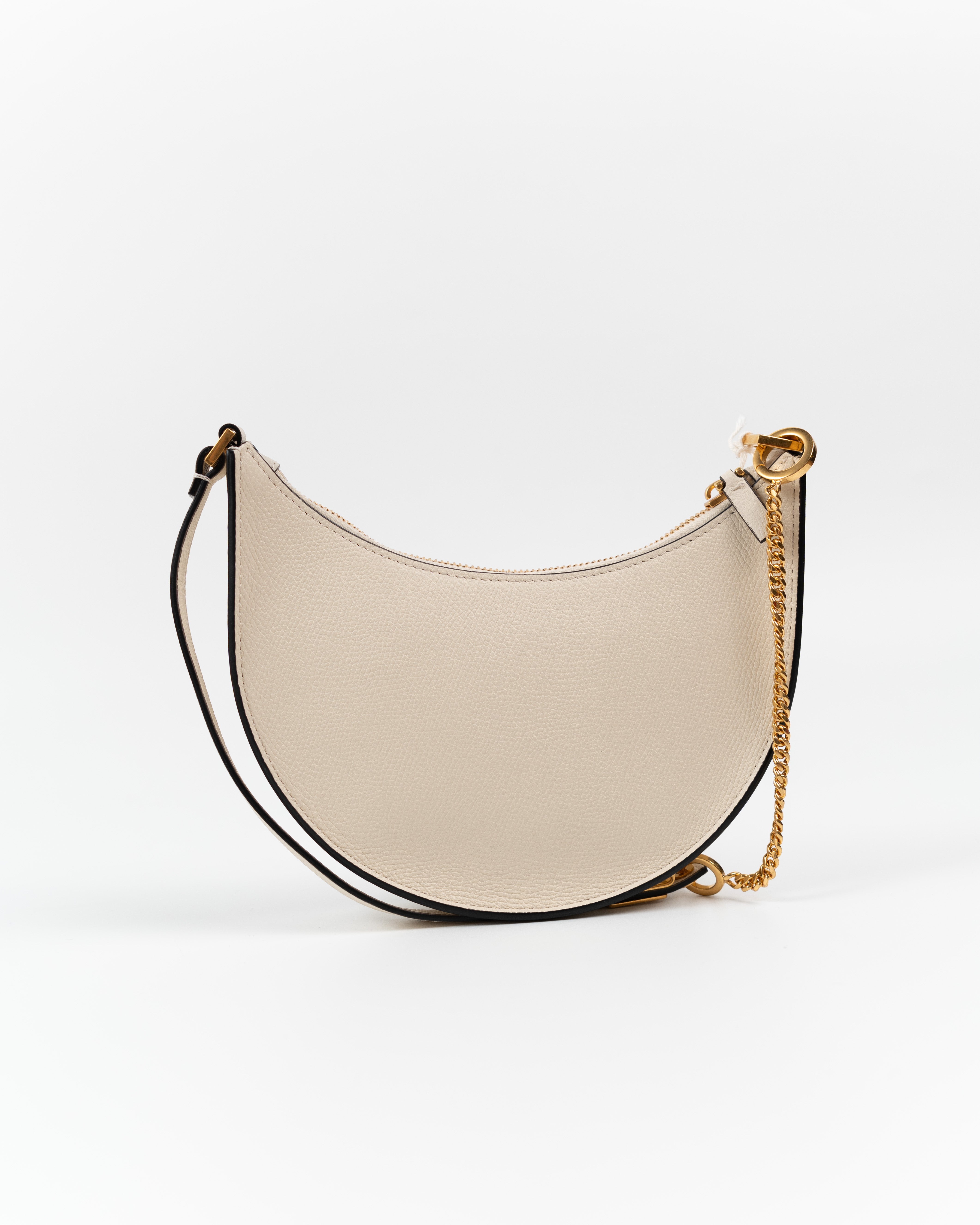 BUONA VITA mini ボーナヴィータ 160サイズ Valentino Garavani Mini Hobo VLogo Signature White Leather | Pre