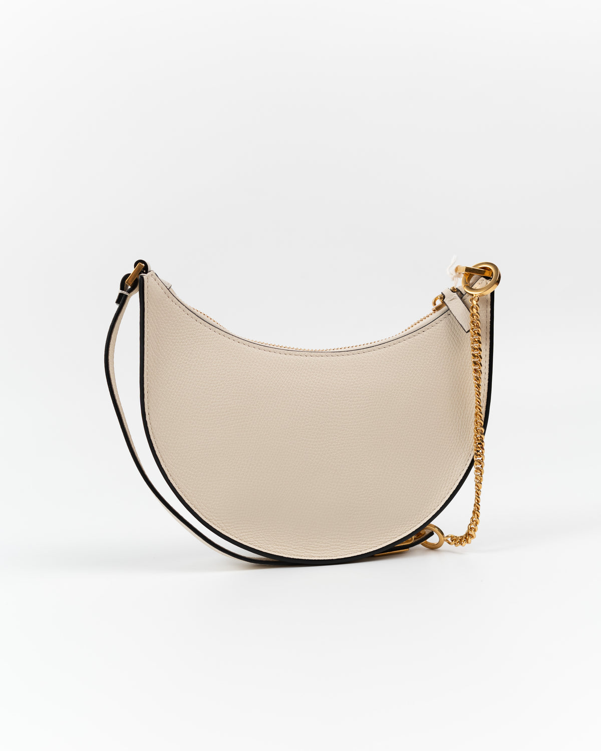 Valentino Garavani Borsa Mini Hobo VLogo Signature Pelle Bianca preloved luxury certificata - Aurea Luxury Lab