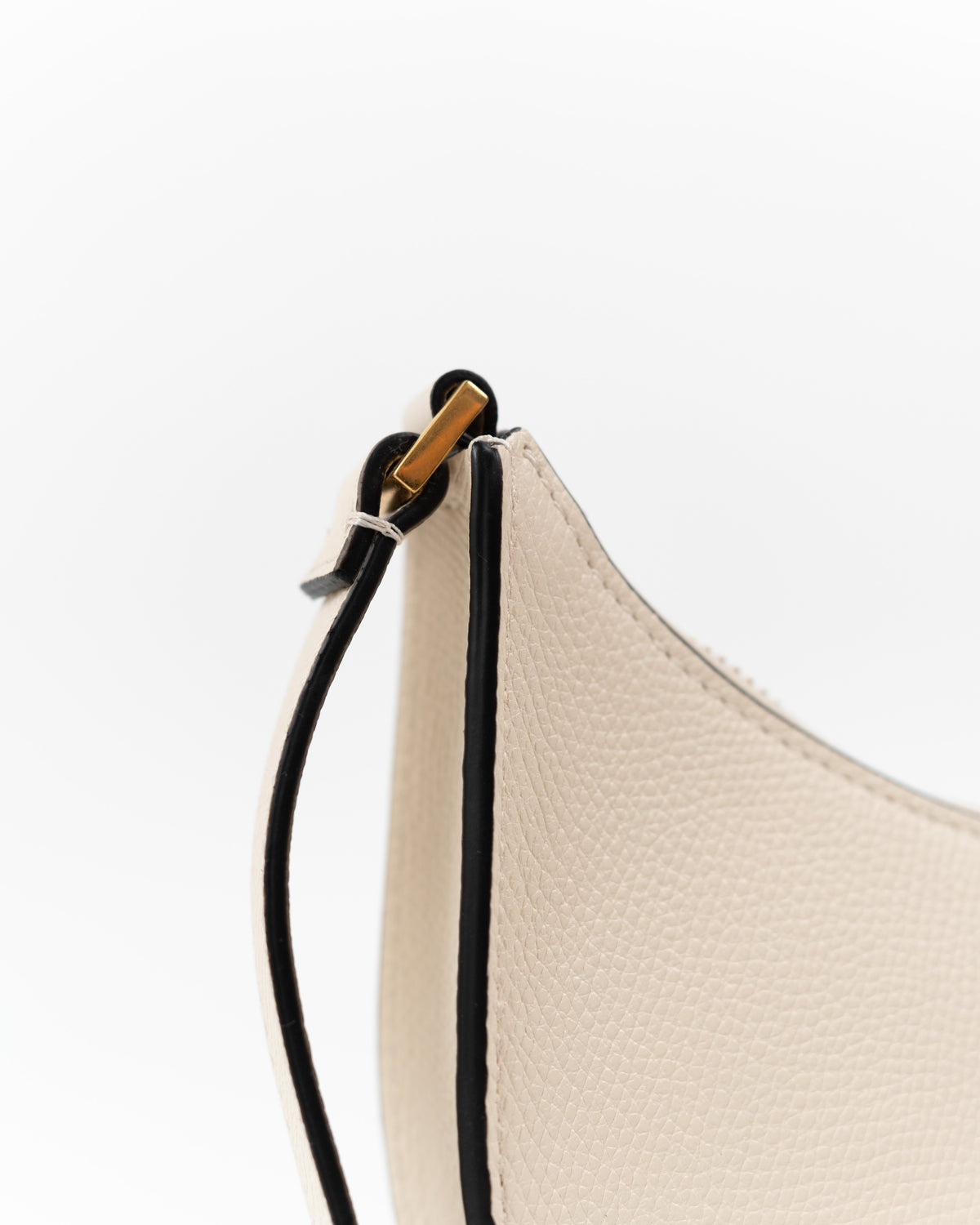 Valentino Garavani Borsa Mini Hobo VLogo Signature Pelle Bianca pre-owned autentica - Aurea Luxury Lab