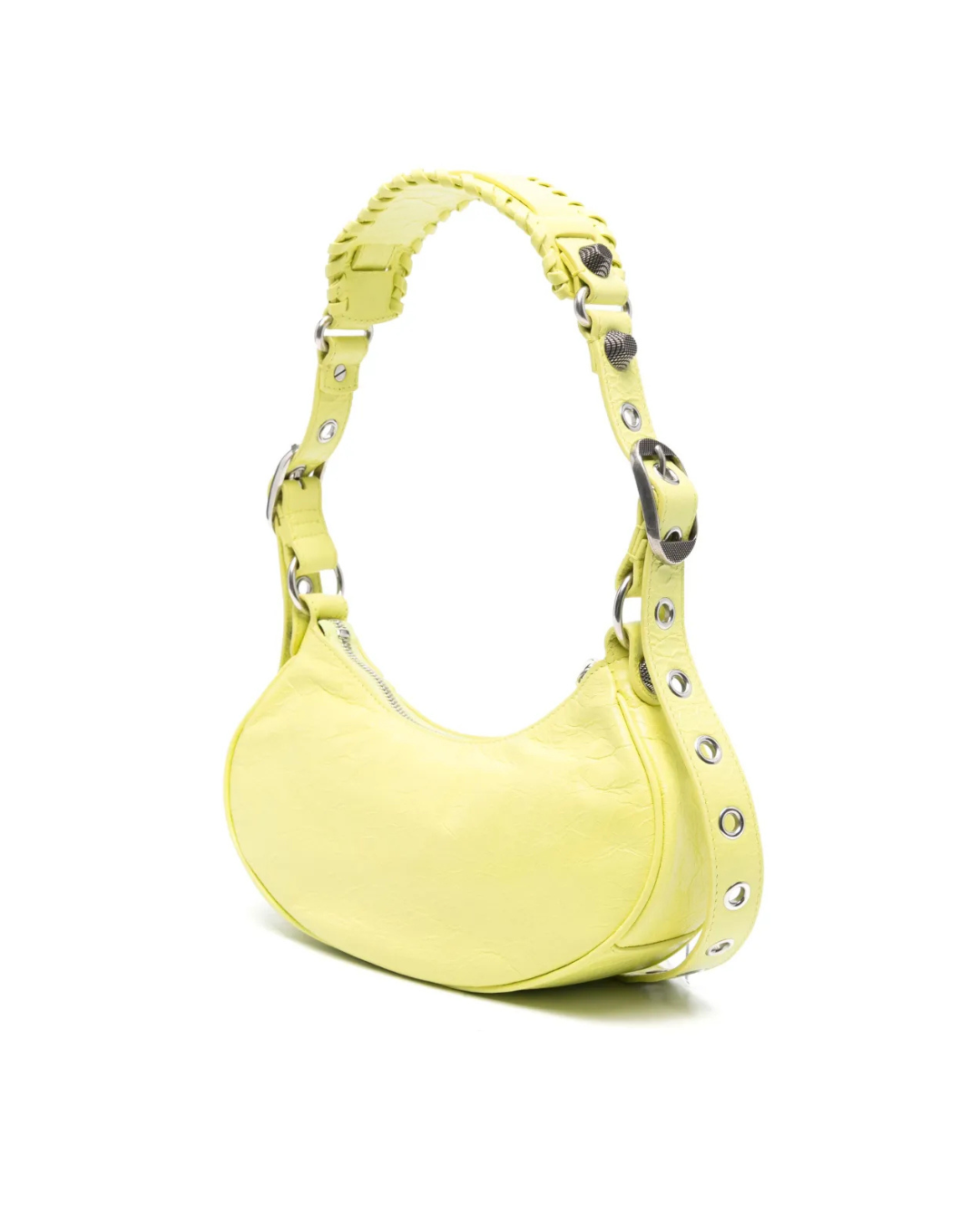 Balenciaga Borsa La Cagole XS pelle lime