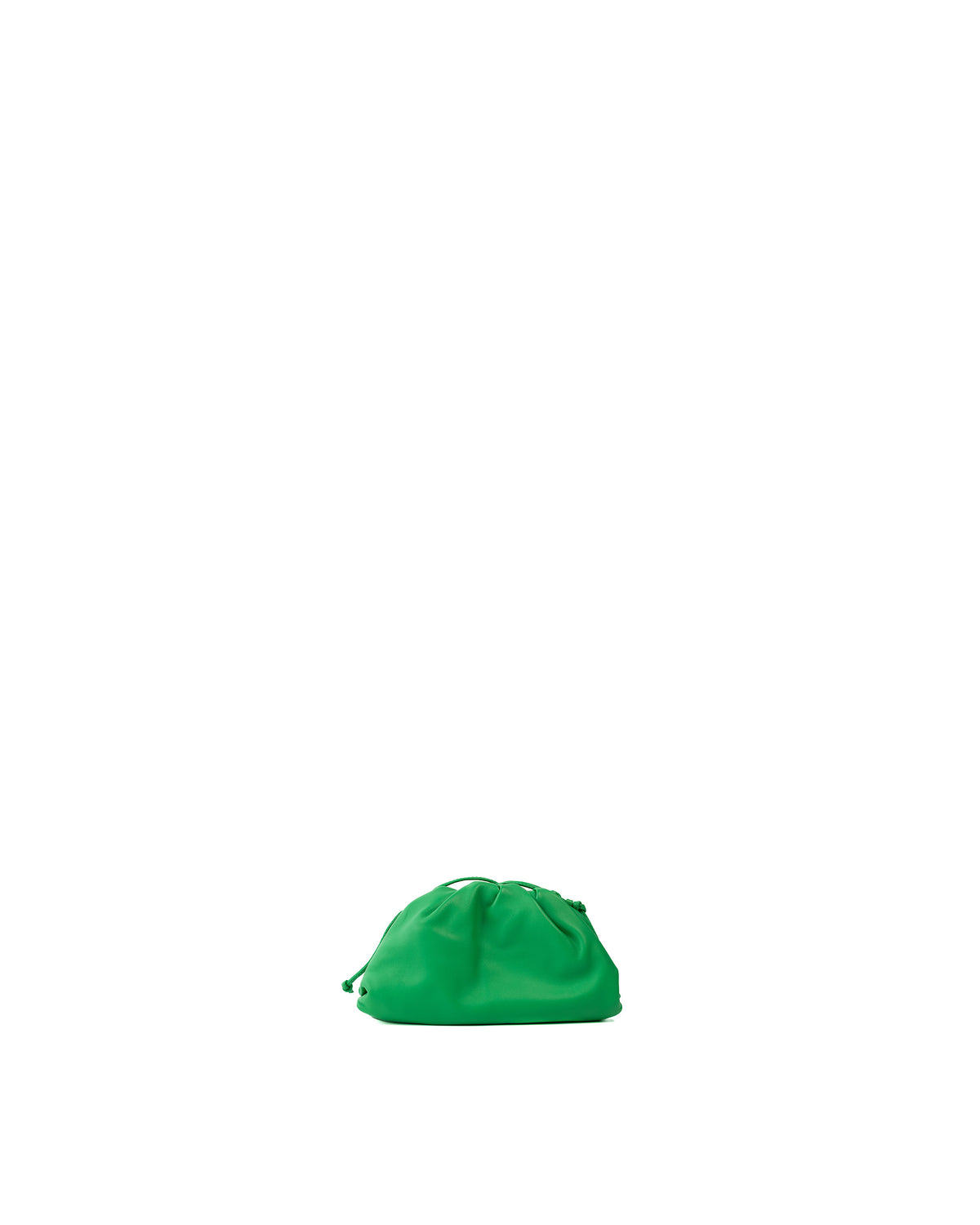 Bottega Veneta Borsa Mini Pouch Pelle Verde — Pre-owned Autentica