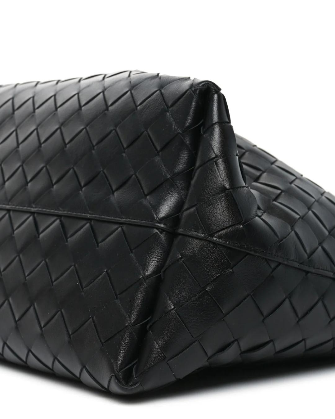 Bottega Veneta Borsa Tote Intrecciato Zipped Pelle Nera second hand certificata - Aurea Luxury Lab