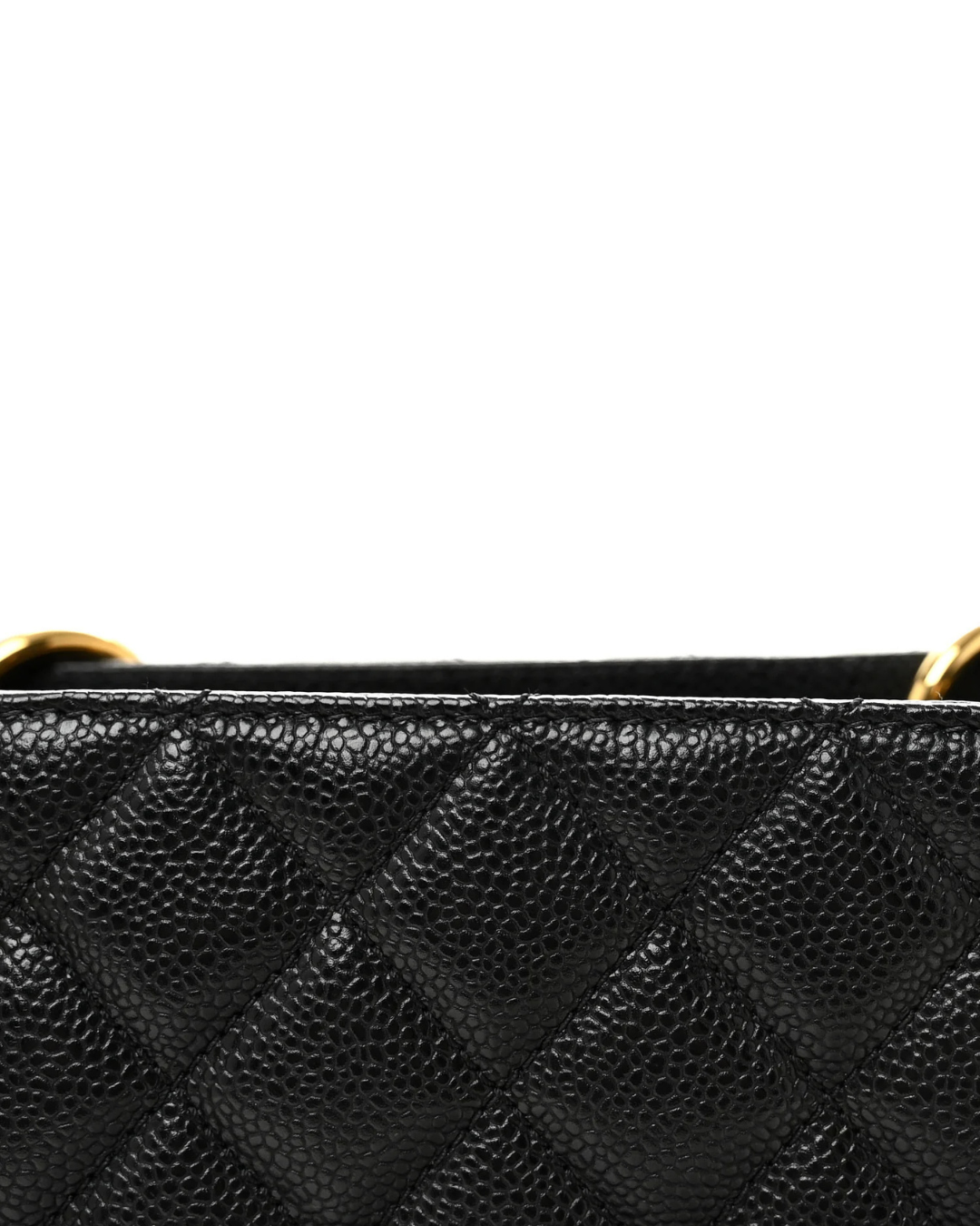 Chanel Borsa Grand Shopping Tote GST Pelle Caviar Nera preloved certificata autentica - Aurea Luxury Lab