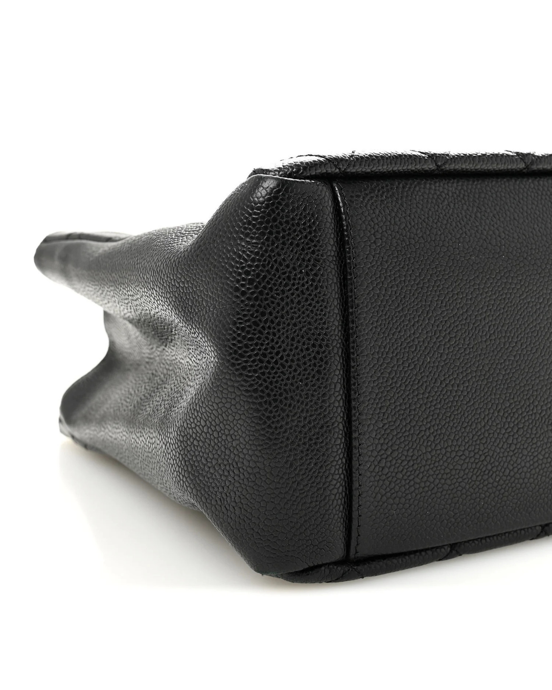 Chanel Borsa Grand Shopping Tote GST Pelle Caviar Nera pre-owned autentica - Aurea Luxury Lab