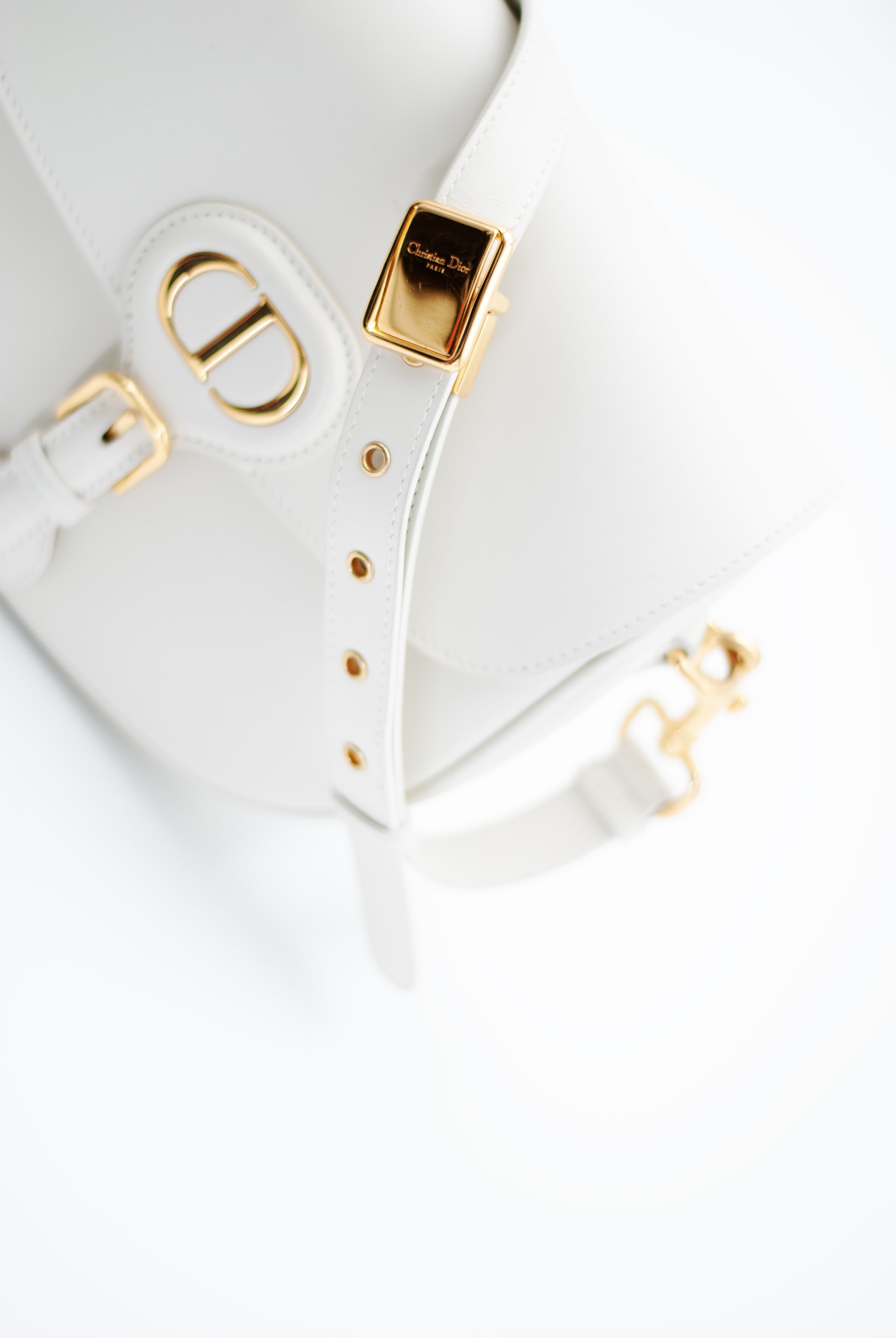 Dior Borsa Bobby Medium Bianco Latte - Aurea Luxury Lab