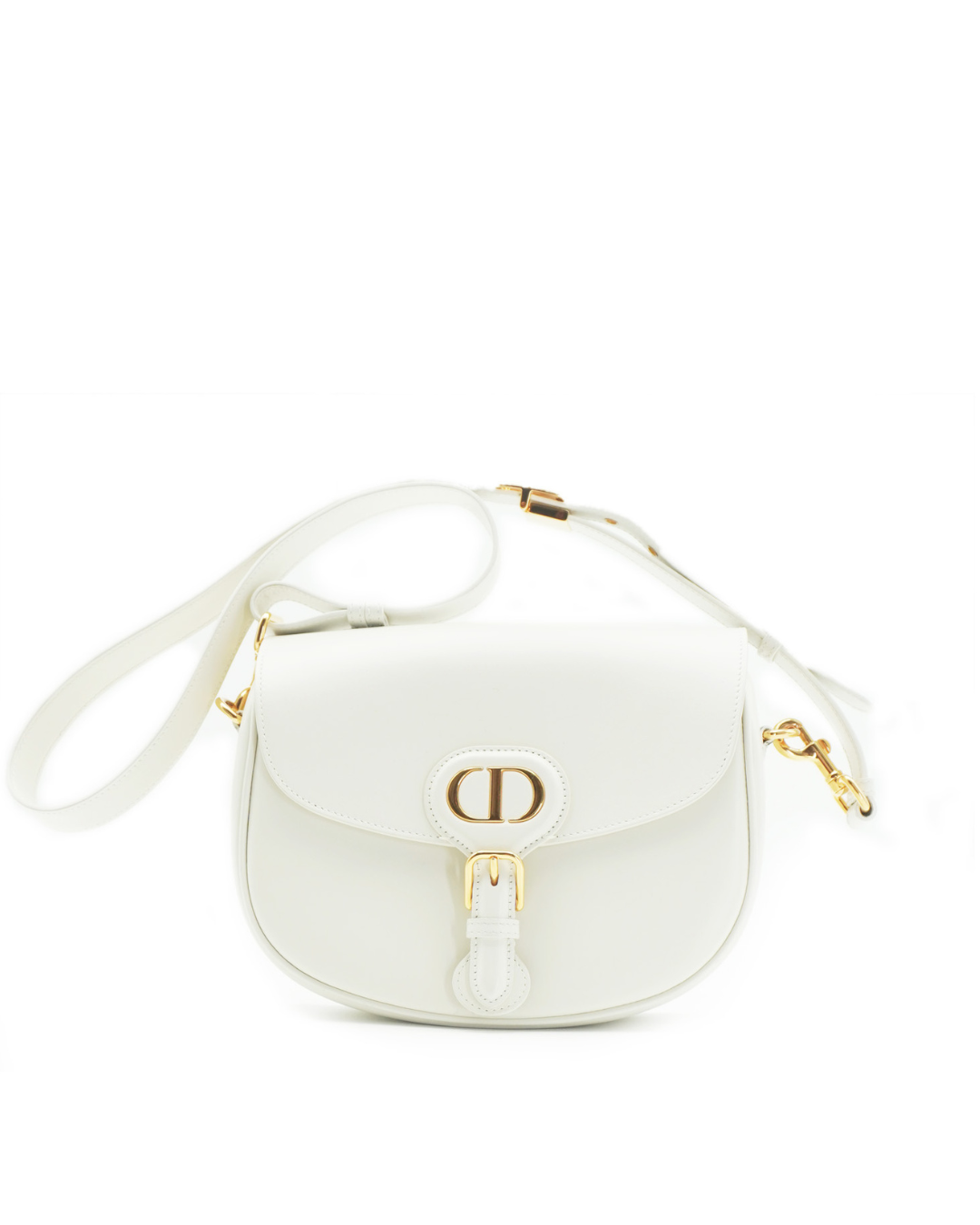 Dior Bobby Medium Bag Milk White