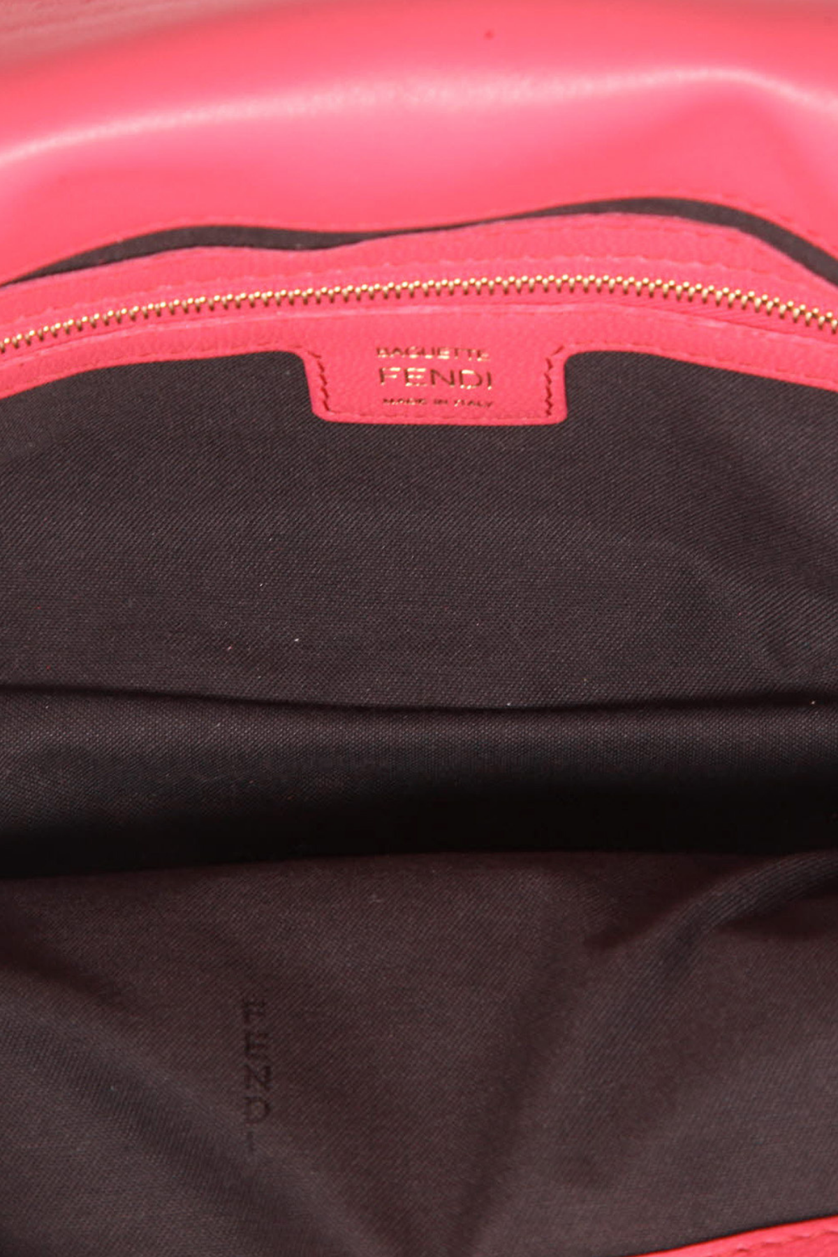 Fendi Borsa Baguette Pelle Fucsia Tracolla - Usato Autentico